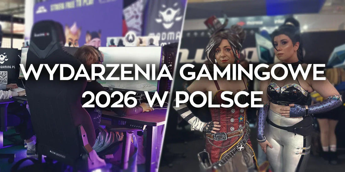 Targi gier i imprezy gamingowe 2026 w Polsce - wielki kalendarz wydarzeń