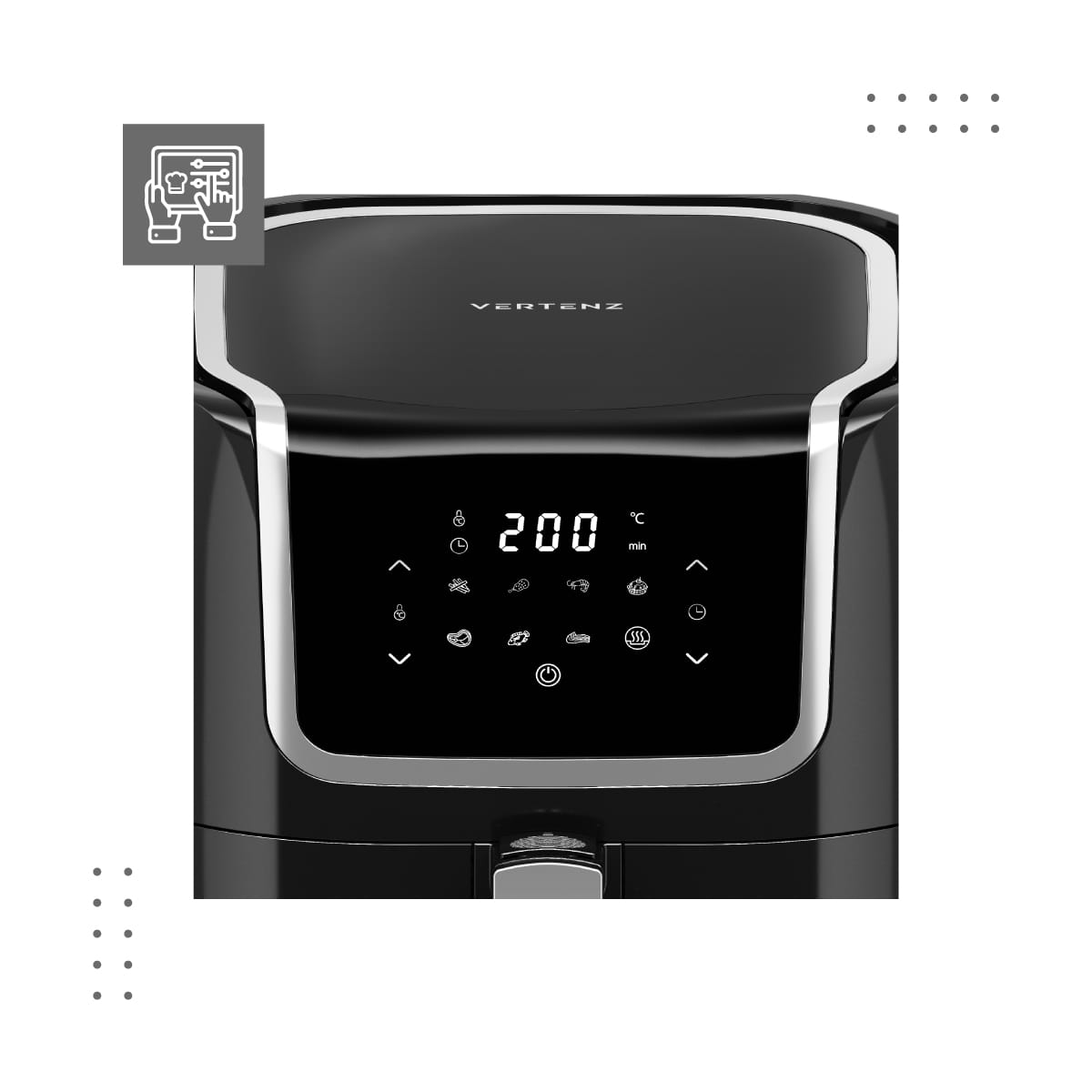 Freidora sin aceite VERTENZ Taste 70