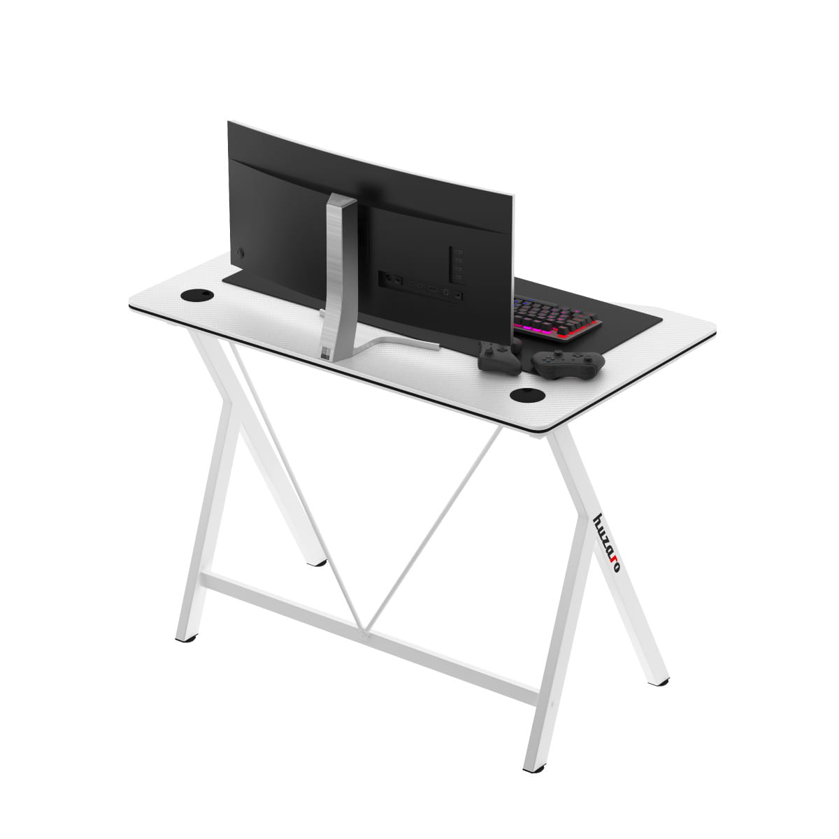 Escritorio para videojuegos Huzaro Hero 1.4 Blanco 100 cm