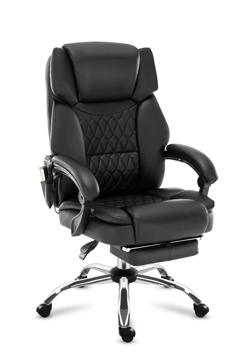 Sillón de oficina con función de masaje y reposapiés Mark Adler Boss 6.0