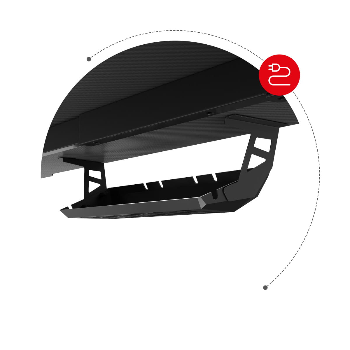 Escritorio para videojuegos Huzaro Hero 4.8 RGB de 160 cm