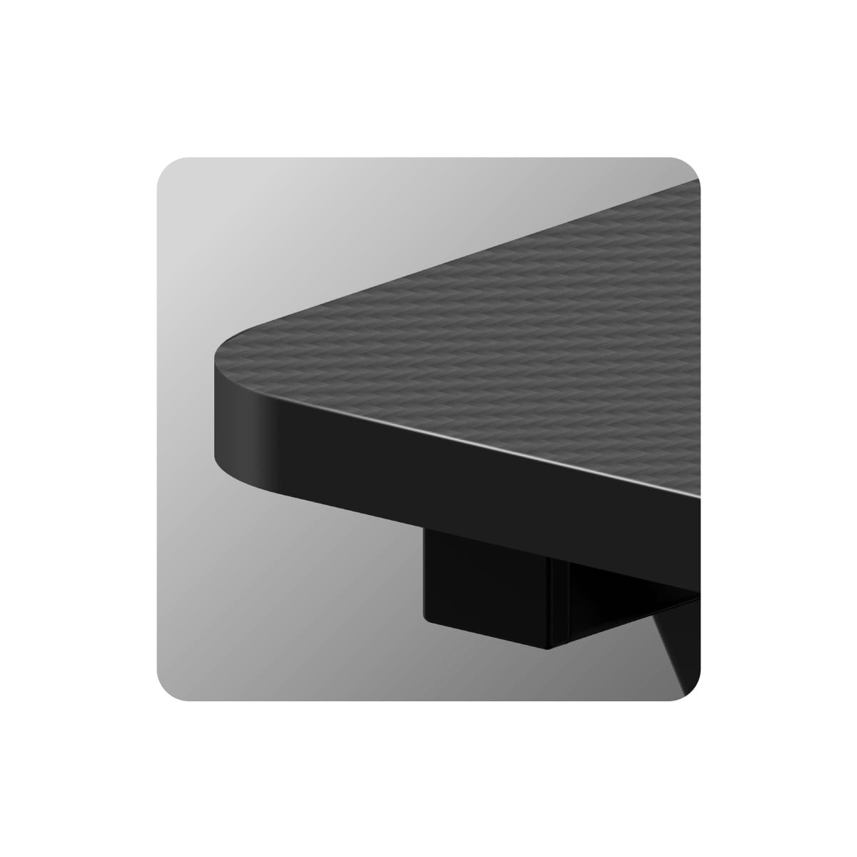 Escritorio para videojuegos Huzaro Hero 4.8 Black de 160 cm