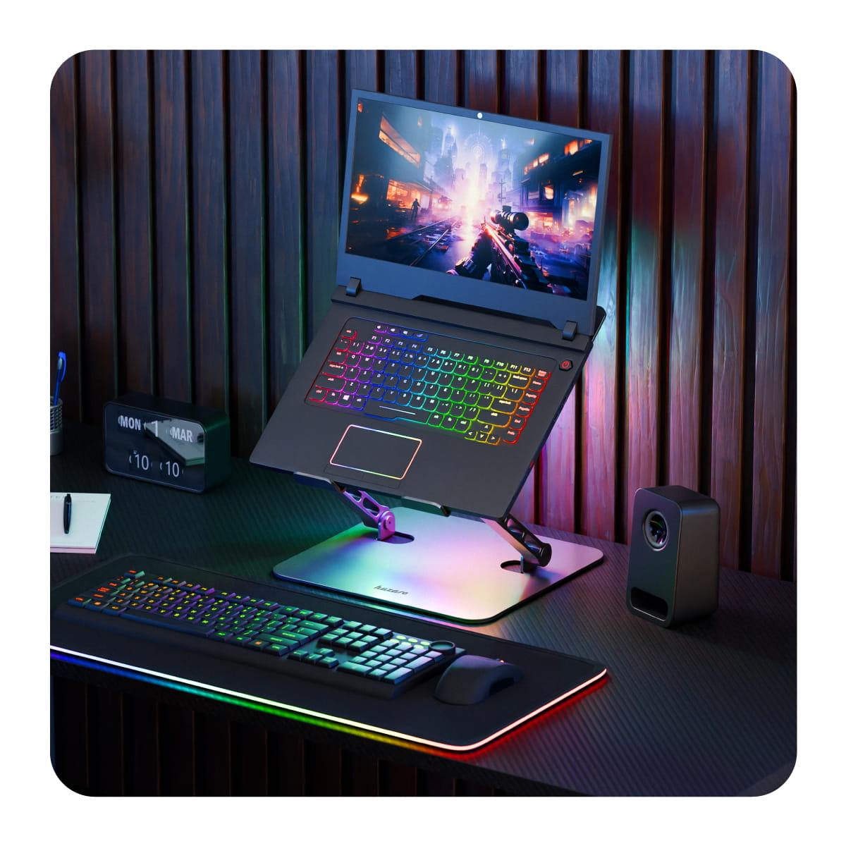 Base refrigeradora para portátil Huzaro Hold 4.0 RGB