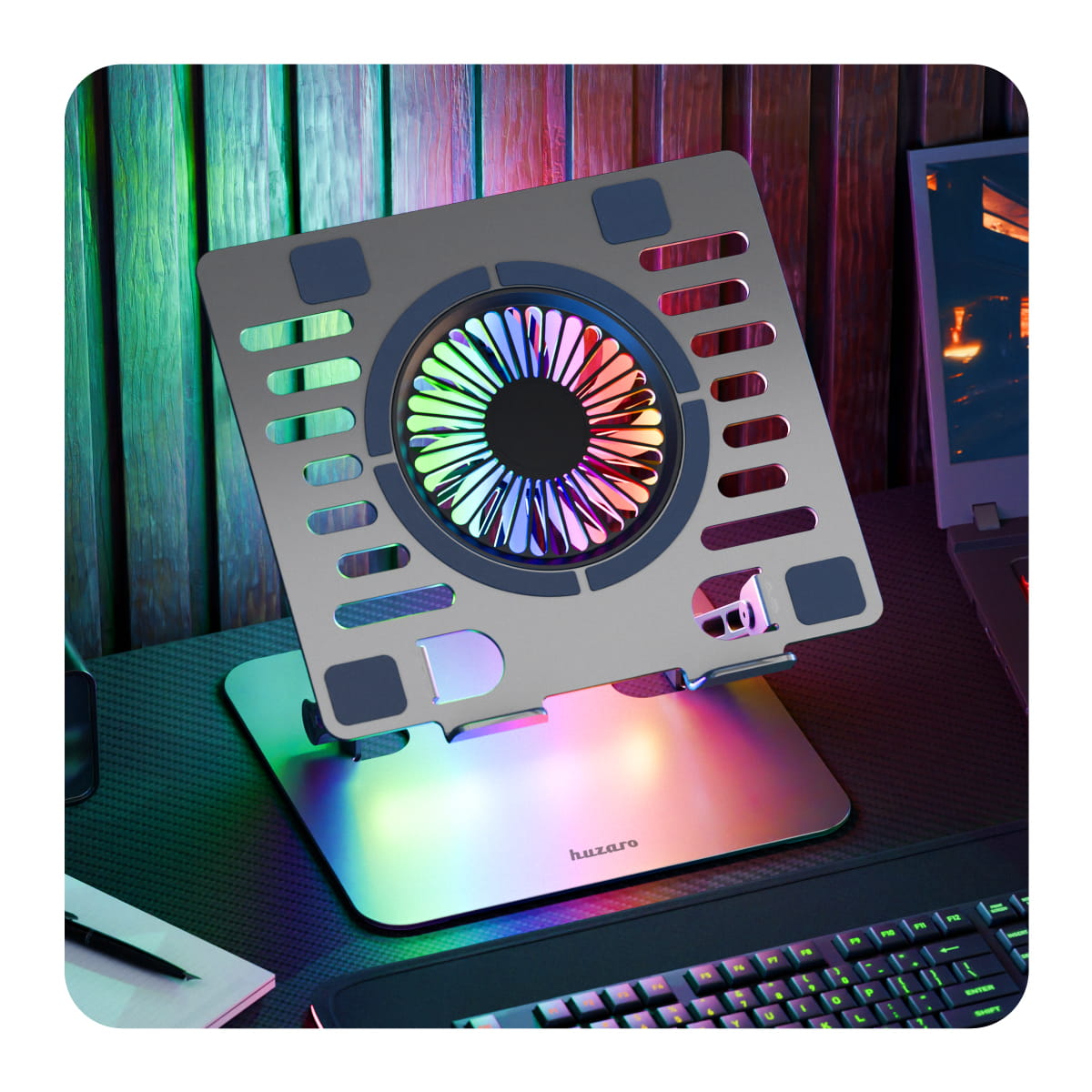 Base refrigeradora para portátil Huzaro Hold 4.0 RGB