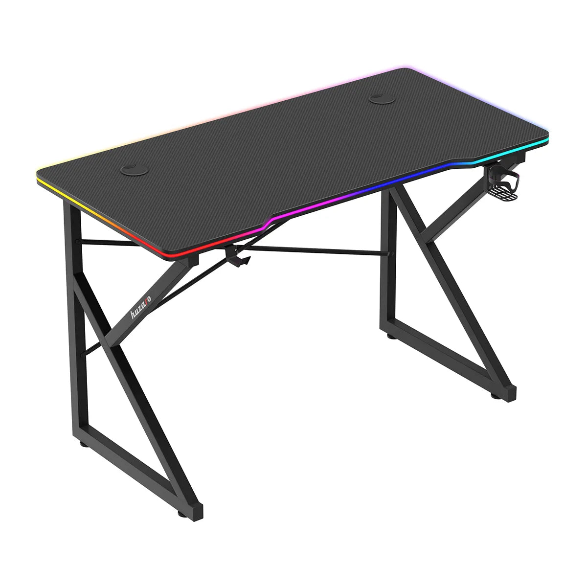 Escritorio para videojuegos Huzaro Hero 1.7 RGB Negro 120 cm