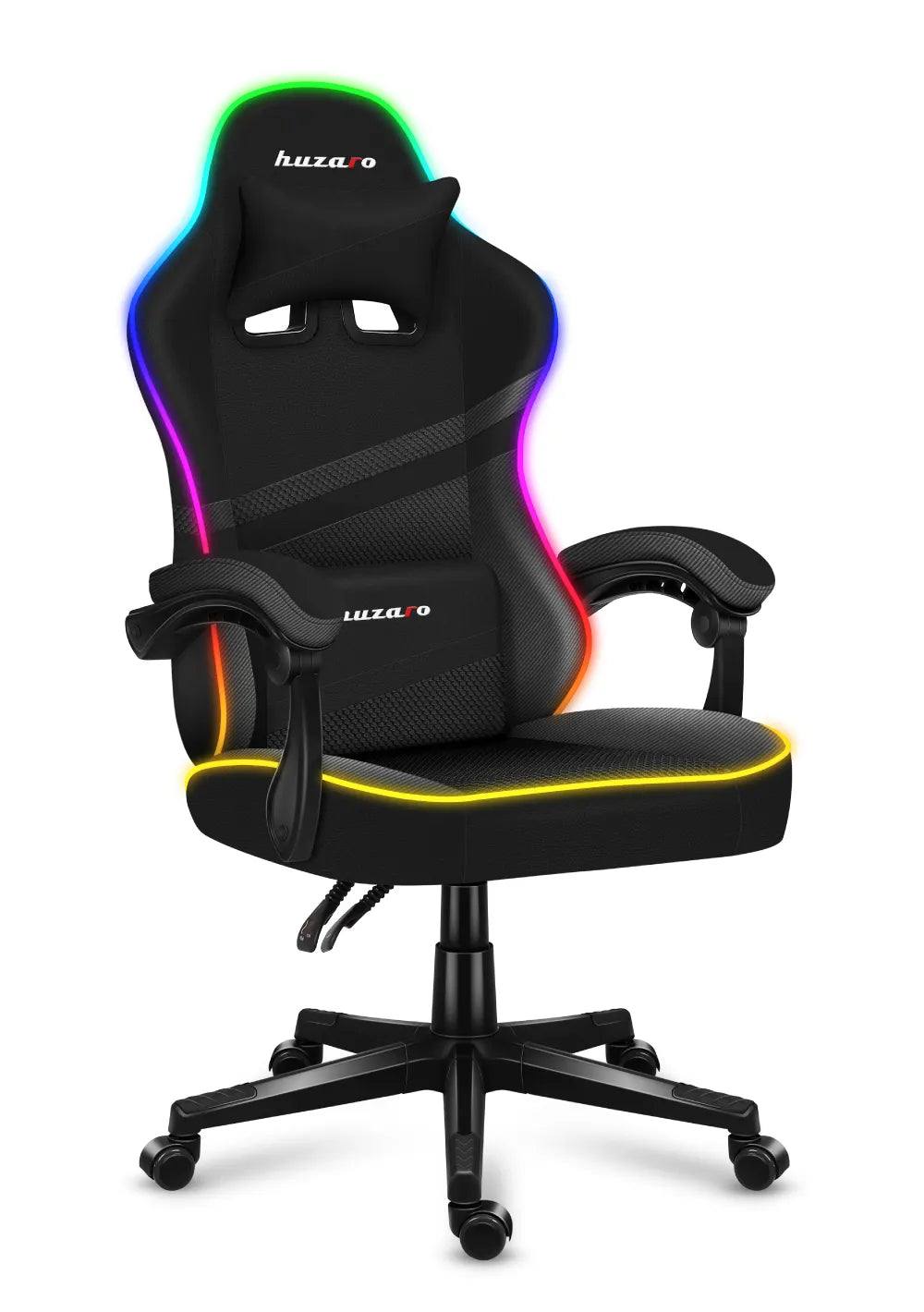 Sillón gaming Huzaro FORCE 4.4 RGB Black Mesh