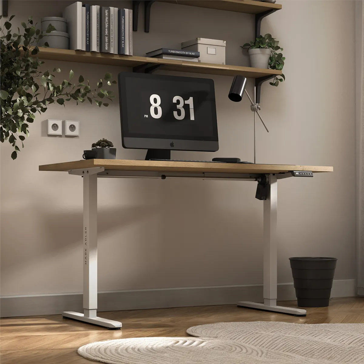 Estructura eléctrica para escritorio Mark Adler Xeno 2.1 Blanca
