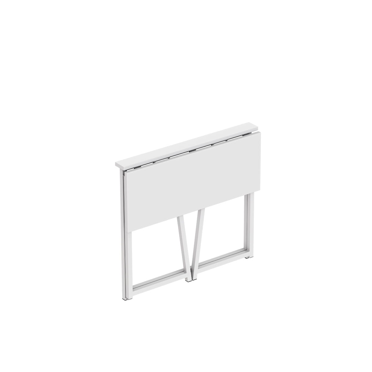 Escritorio plegable Mark Adler Leader 1.5 White de 80 cm