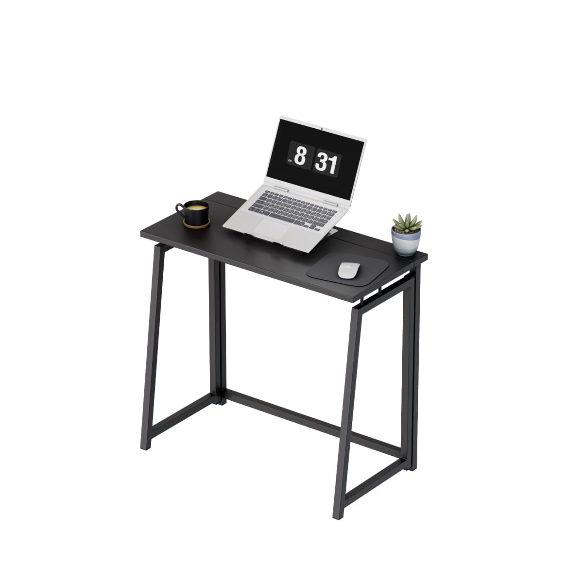 Escritorio plegable Mark Adler Leader 1.5 Black de 80 cm