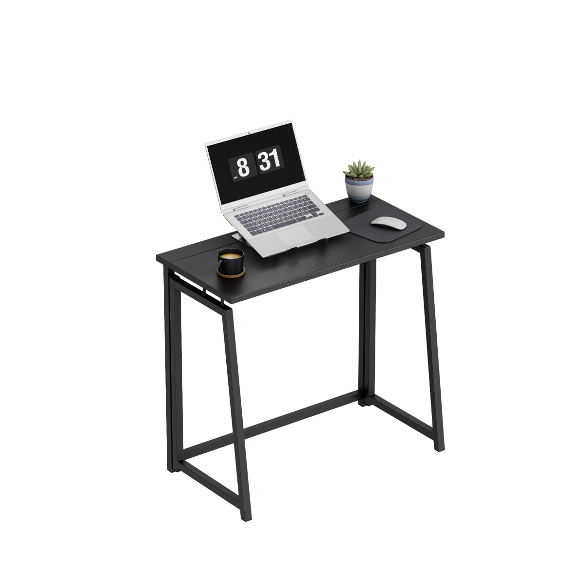 Escritorio plegable Mark Adler Leader 1.5 Black de 80 cm