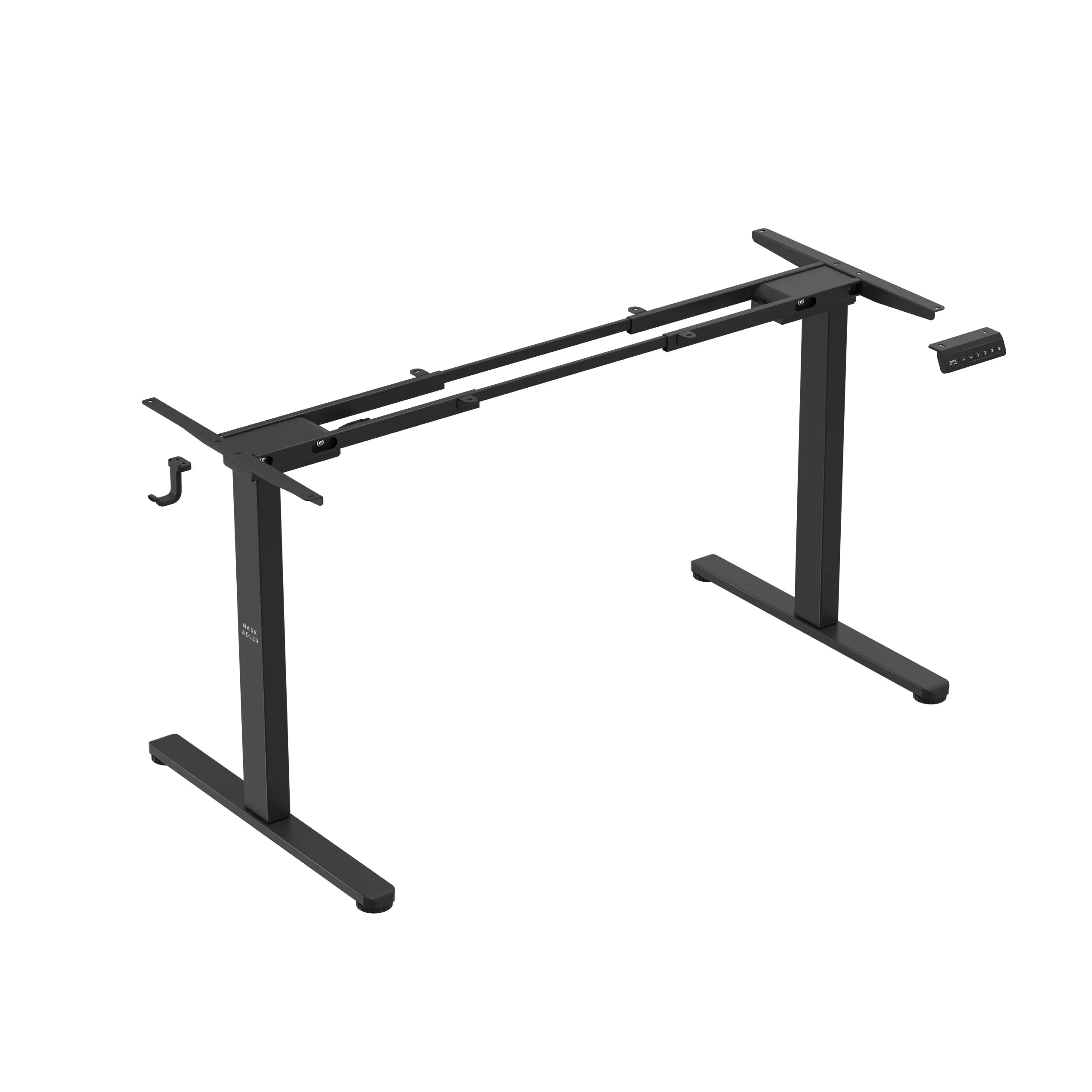 Estructura de escritorio eléctrica con dos motores Mark Adler Xeno 4.5 Black