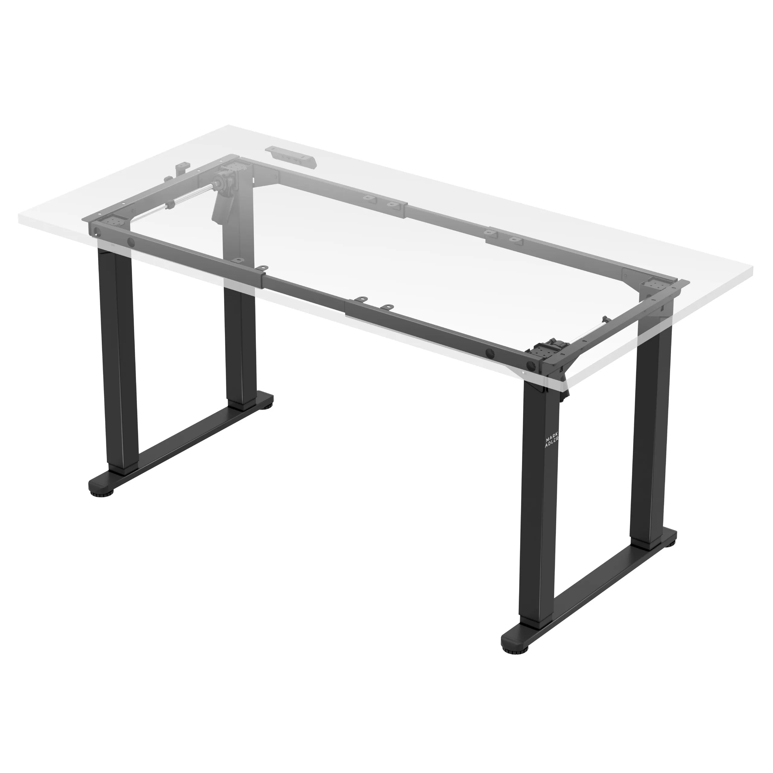 Estructura de escritorio eléctrica con dos motores Mark Adler Xeno 5.0 Black