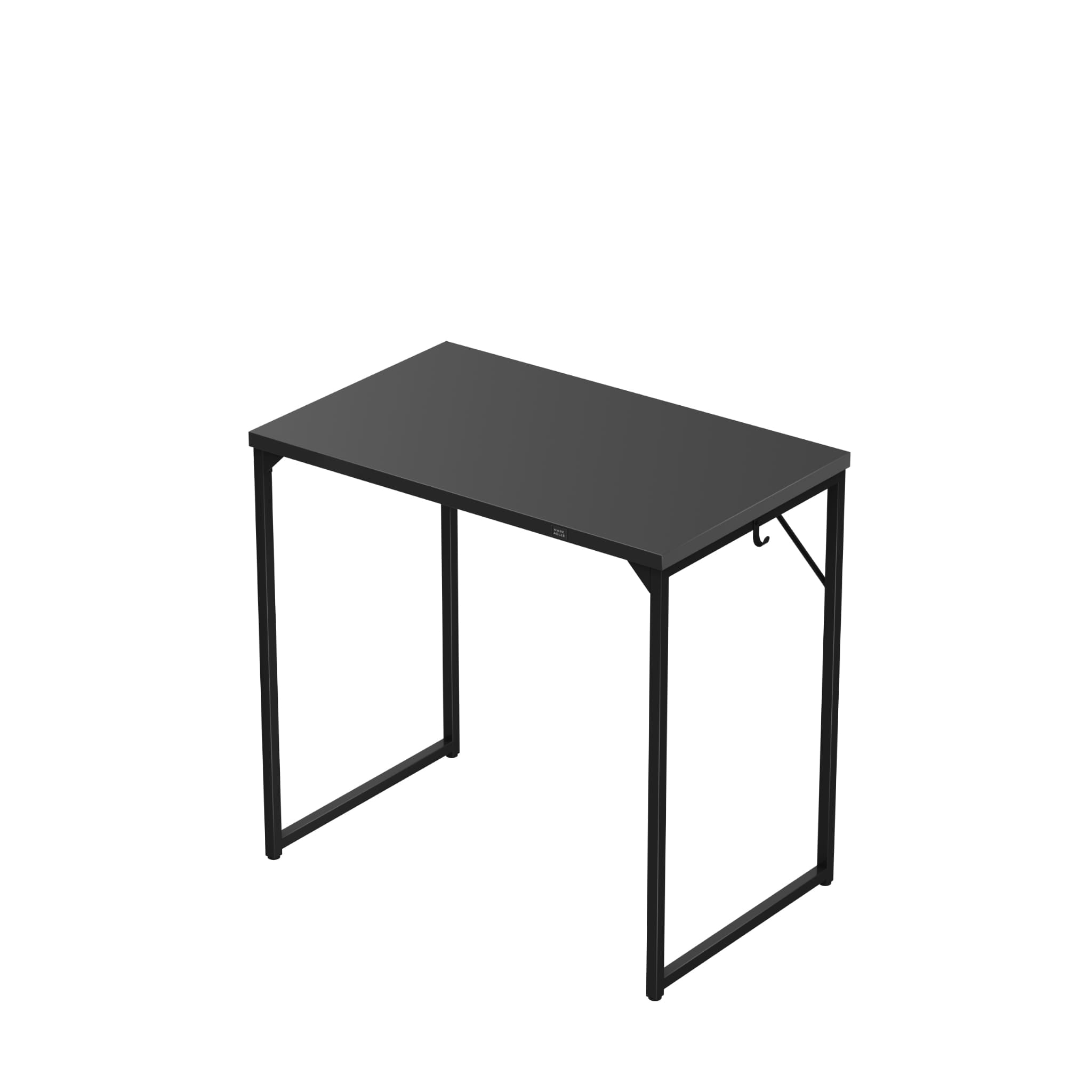 Escritorio pequeño Mark Adler Leader 1.3 Negro 80 cm