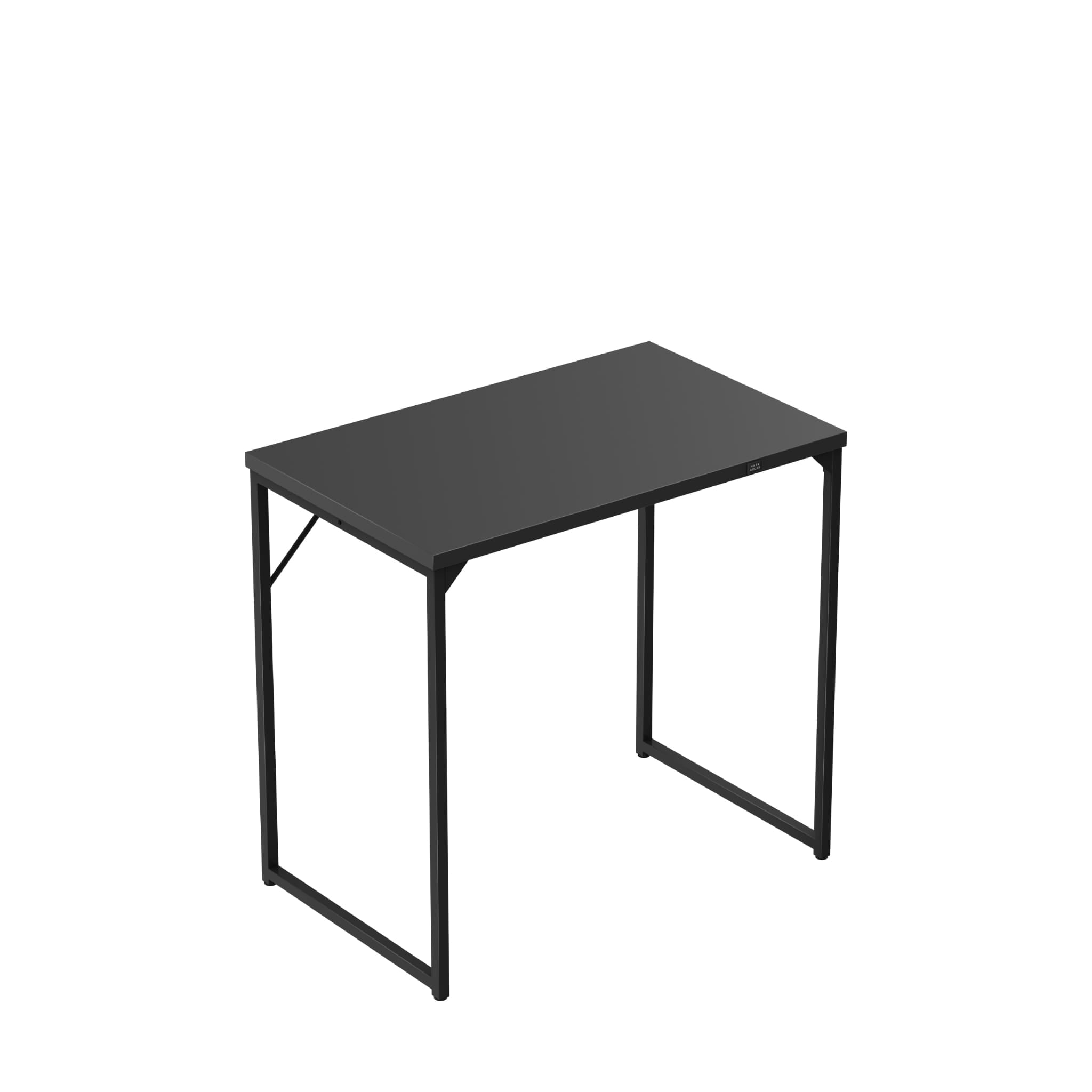 Escritorio pequeño Mark Adler Leader 1.3 Negro 80 cm