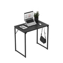 Escritorio pequeño Mark Adler Leader 1.3 Negro 80 cm