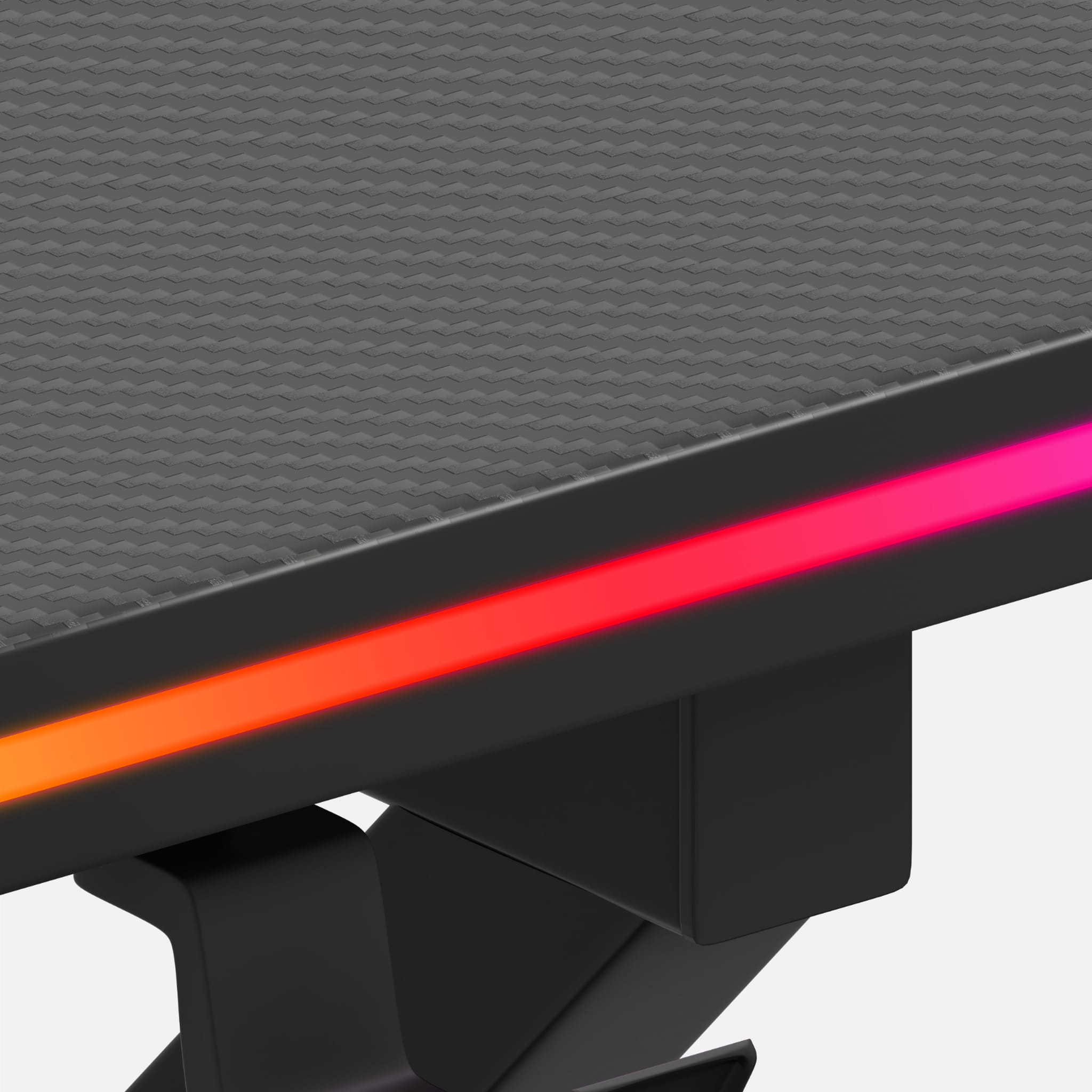 Escritorio para videojuegos Huzaro Hero 1.7 RGB Negro 120 cm