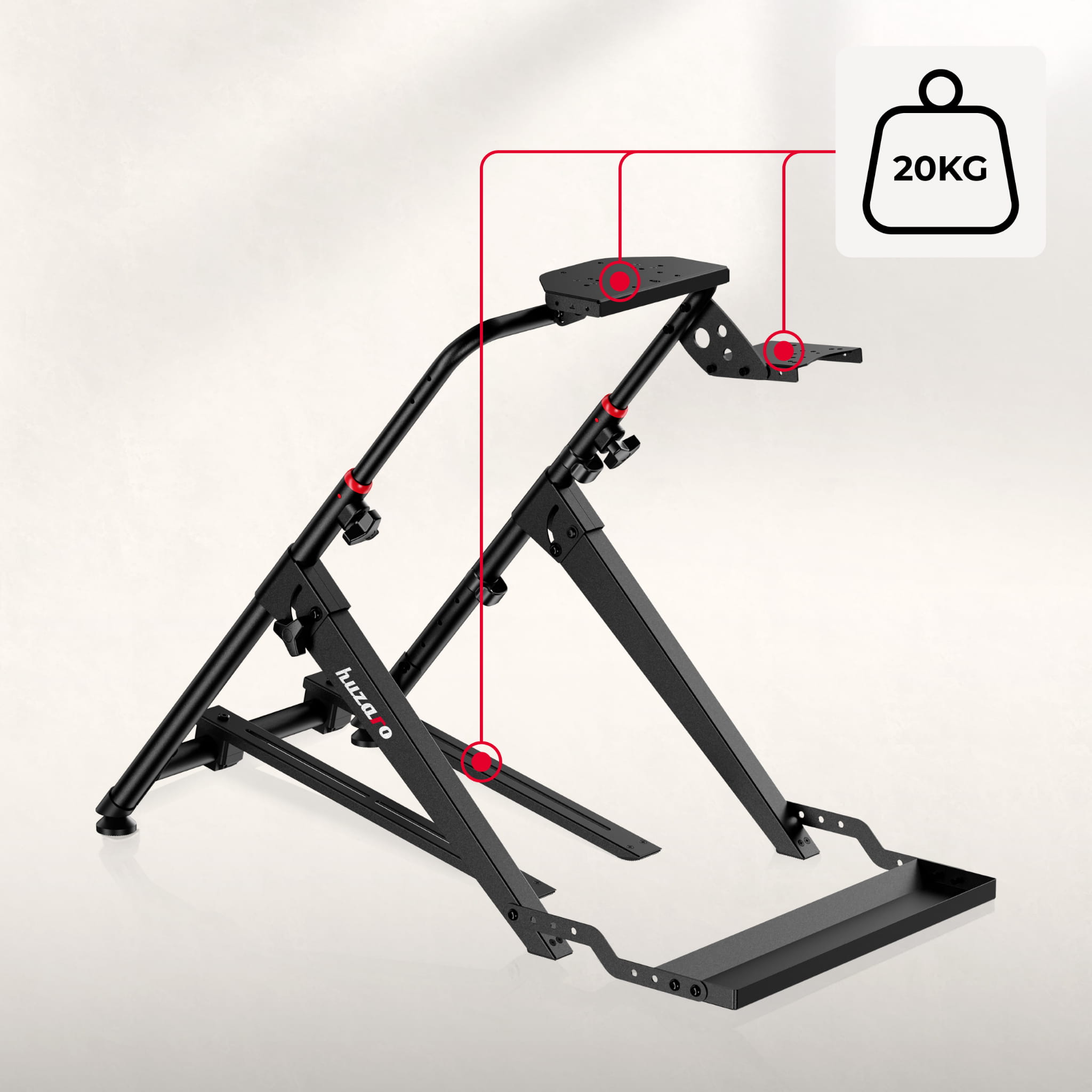 Soporte para manillar Huzaro Speed 4.0