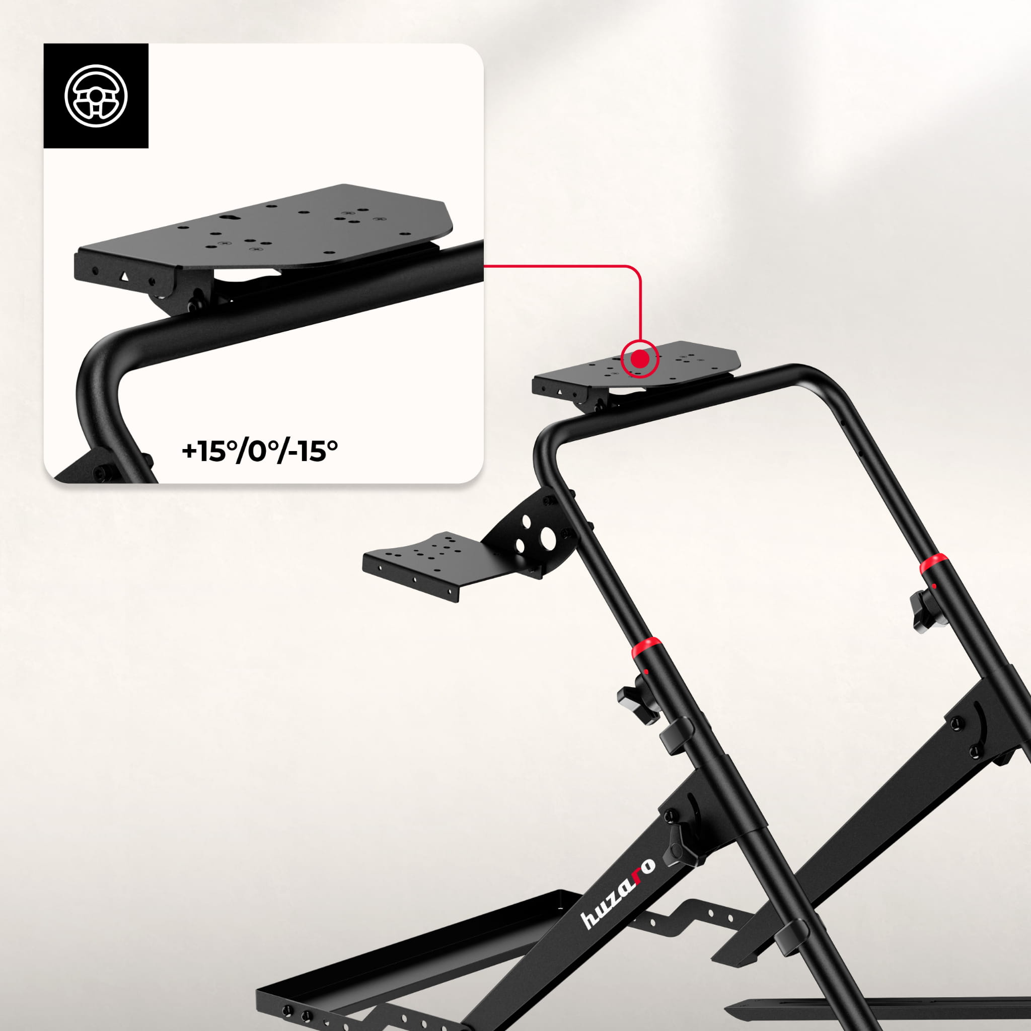 Soporte para manillar Huzaro Speed 4.0