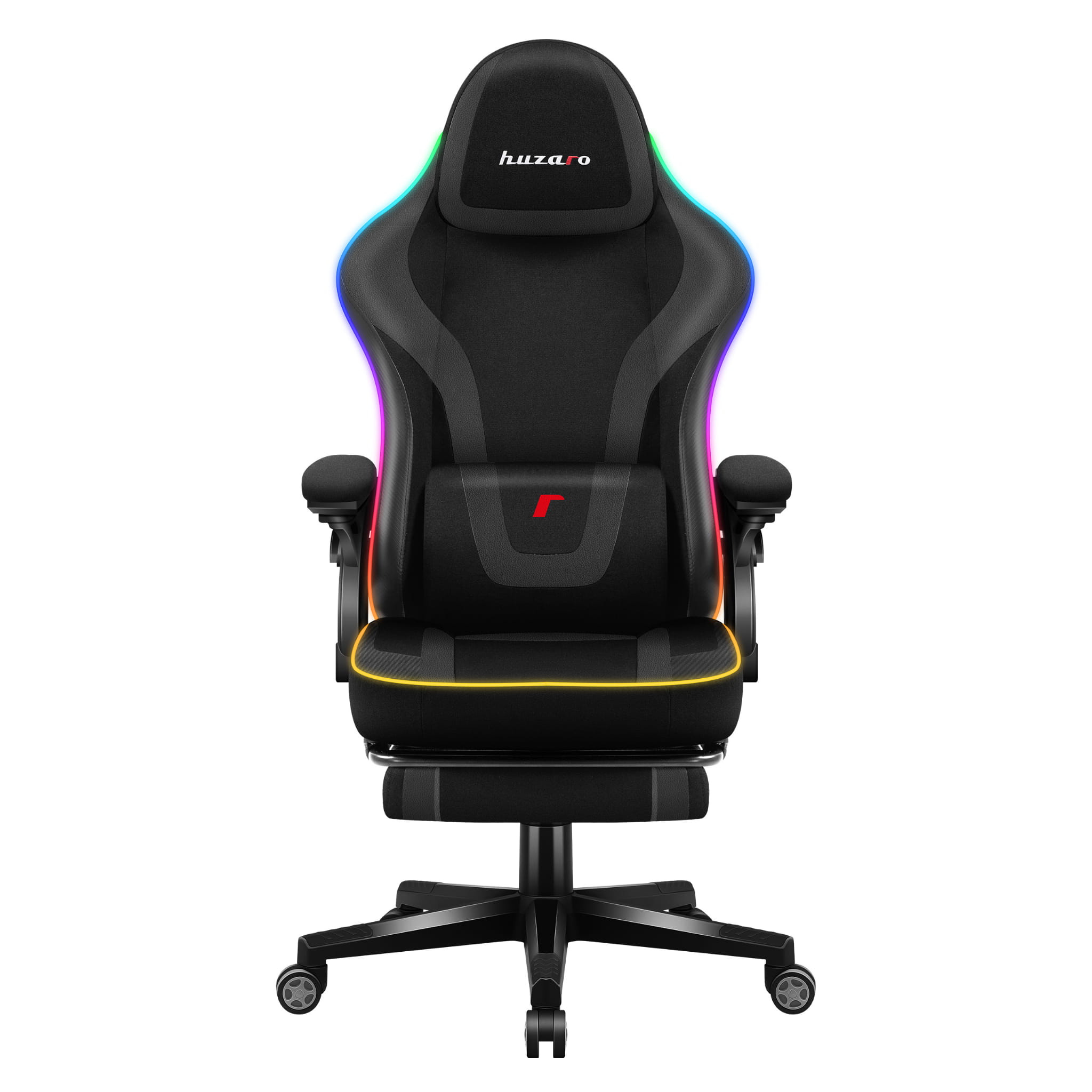 Sillón gaming Huzaro Force 4.6 Black RGB Smart