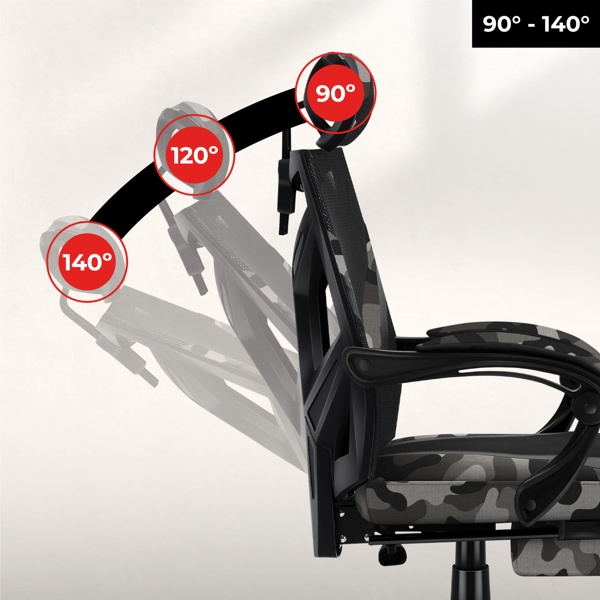 Sillón gaming Huzaro Combat 5.0 Camo