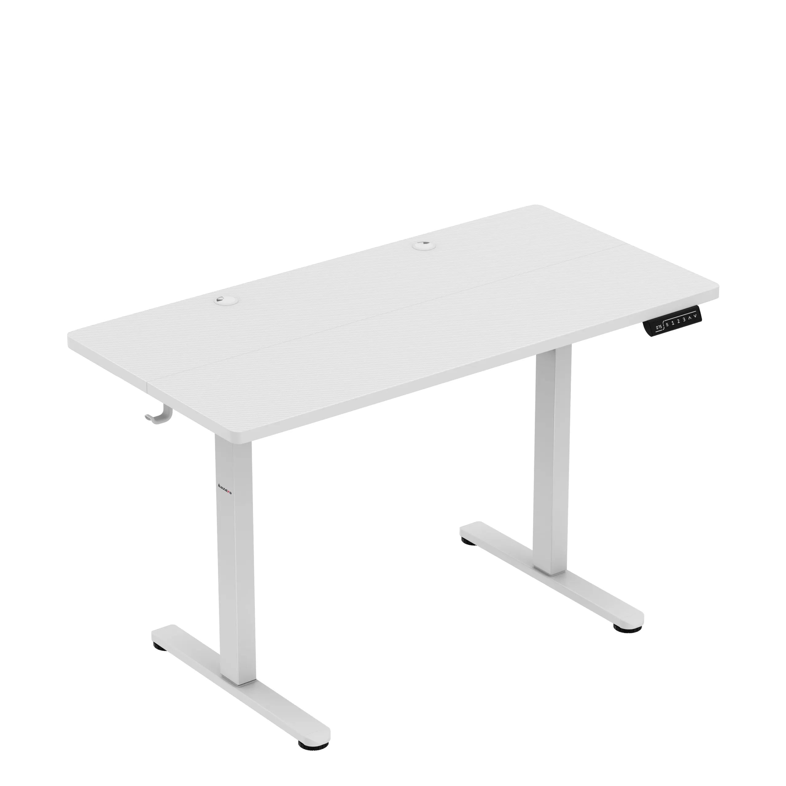 Escritorio eléctrico para gaming Huzaro Hero 8.1 White de 120 cm