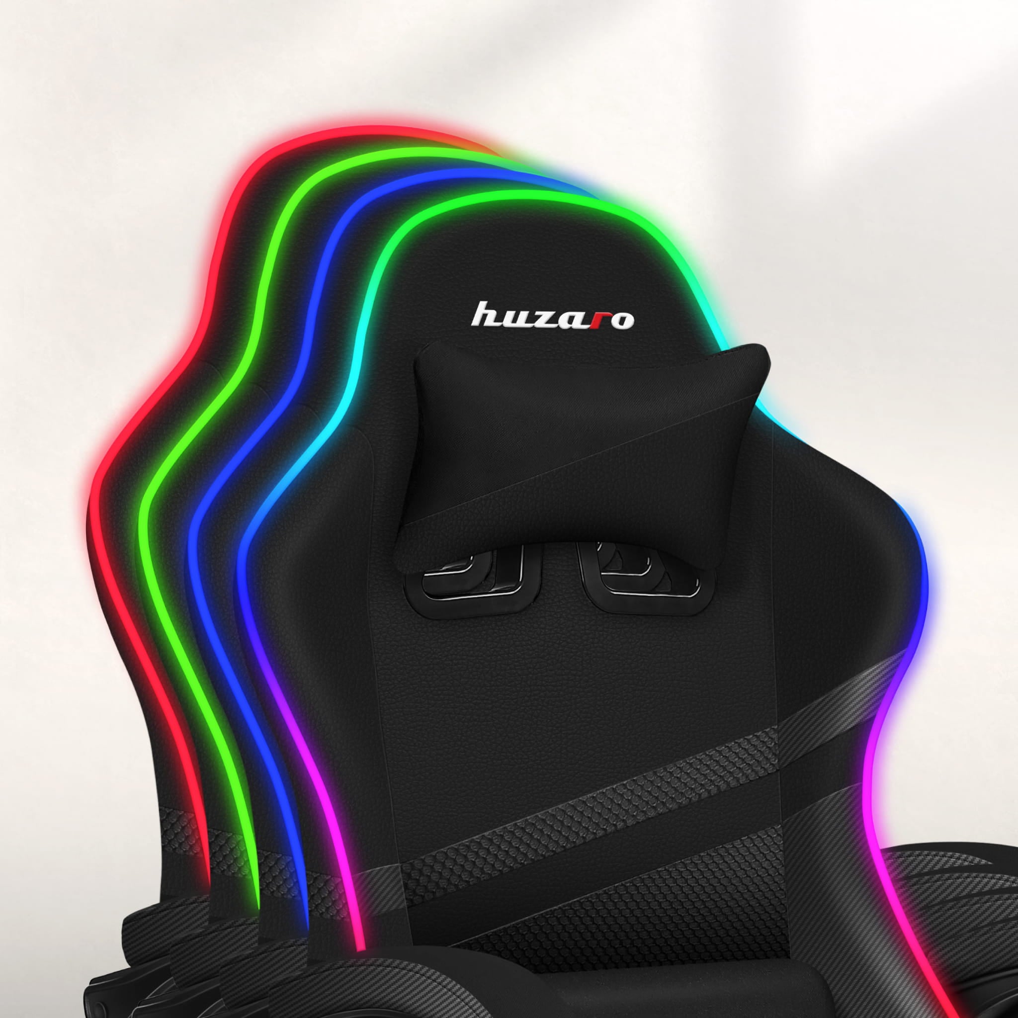 Sillón gaming Huzaro FORCE 4.4 RGB Black Mesh
