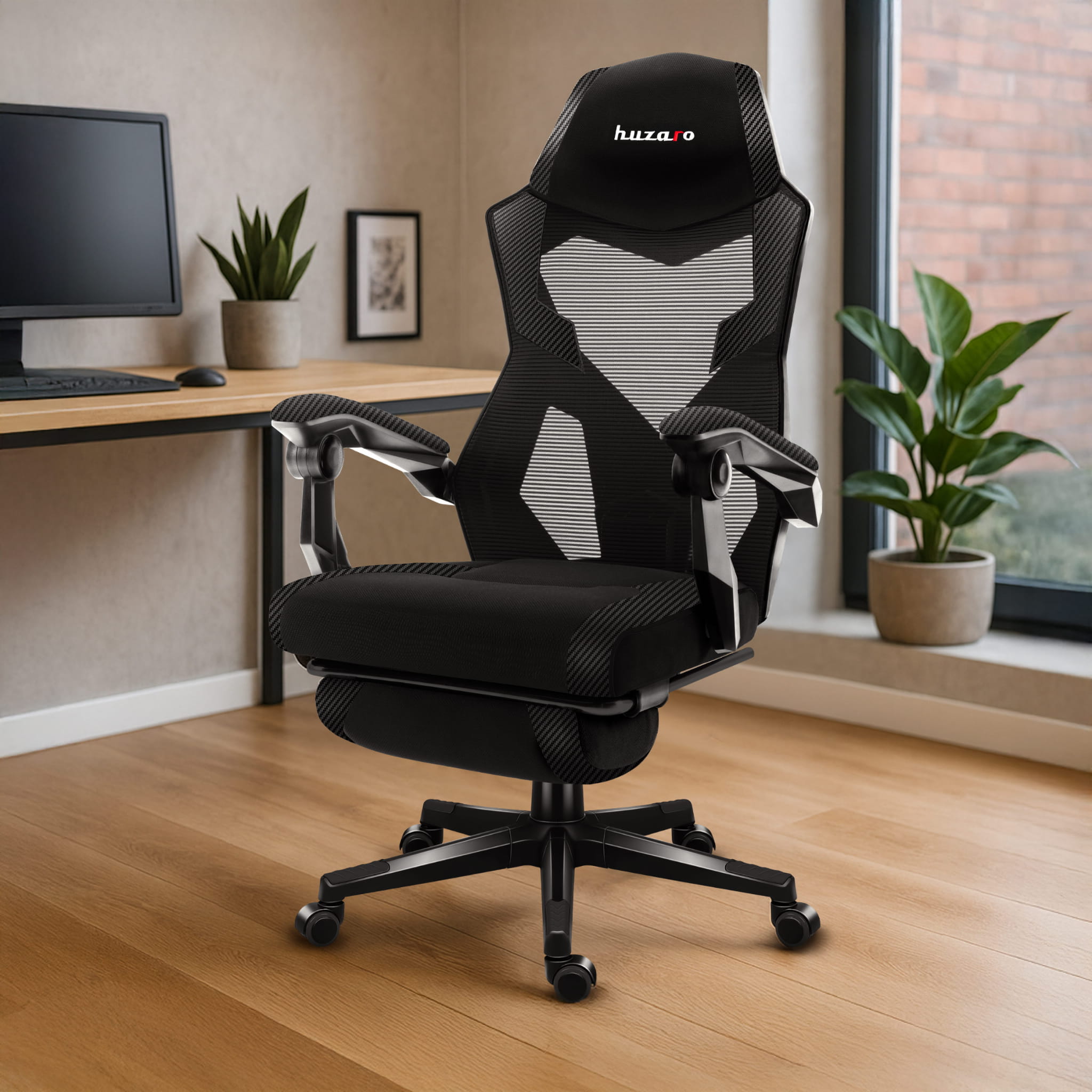 Sillón gaming Huzaro Combat 3.1 Carbon