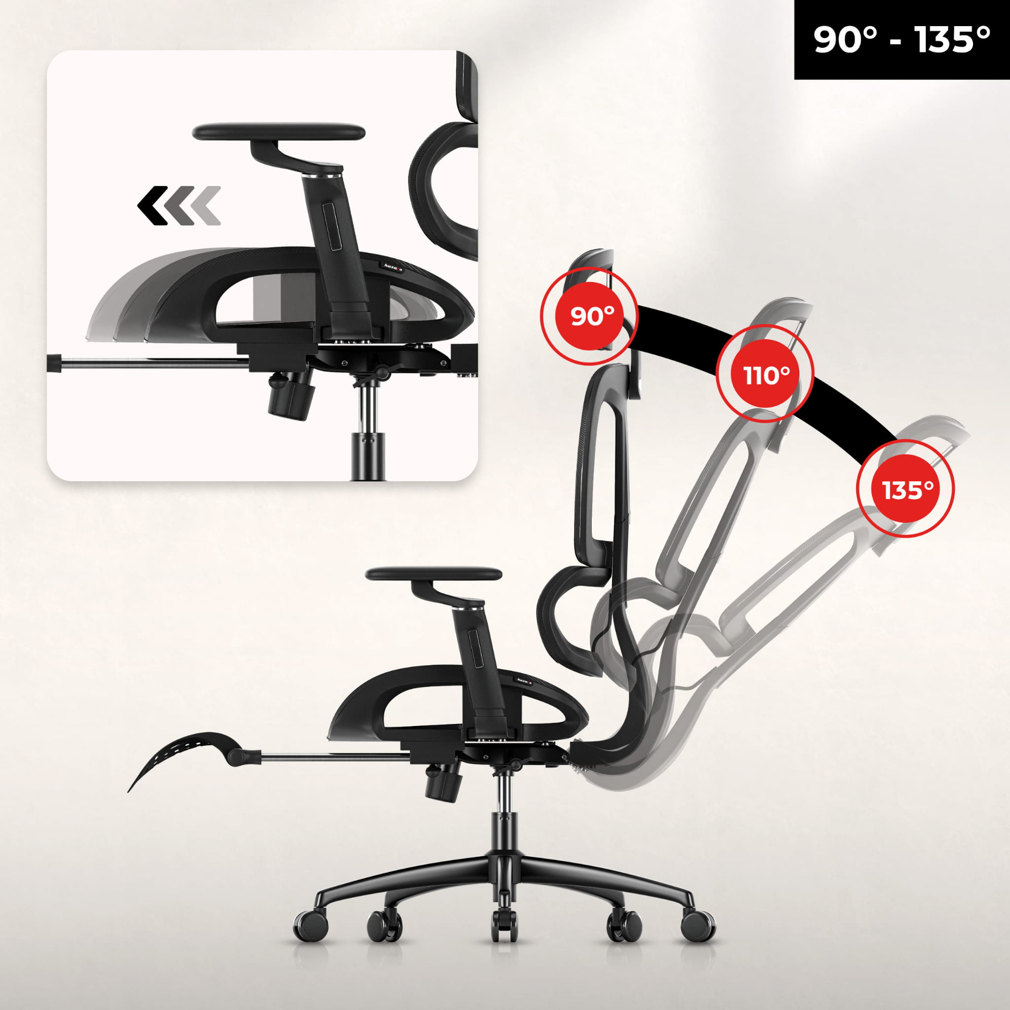 Sillón gaming Huzaro Combat 7.9