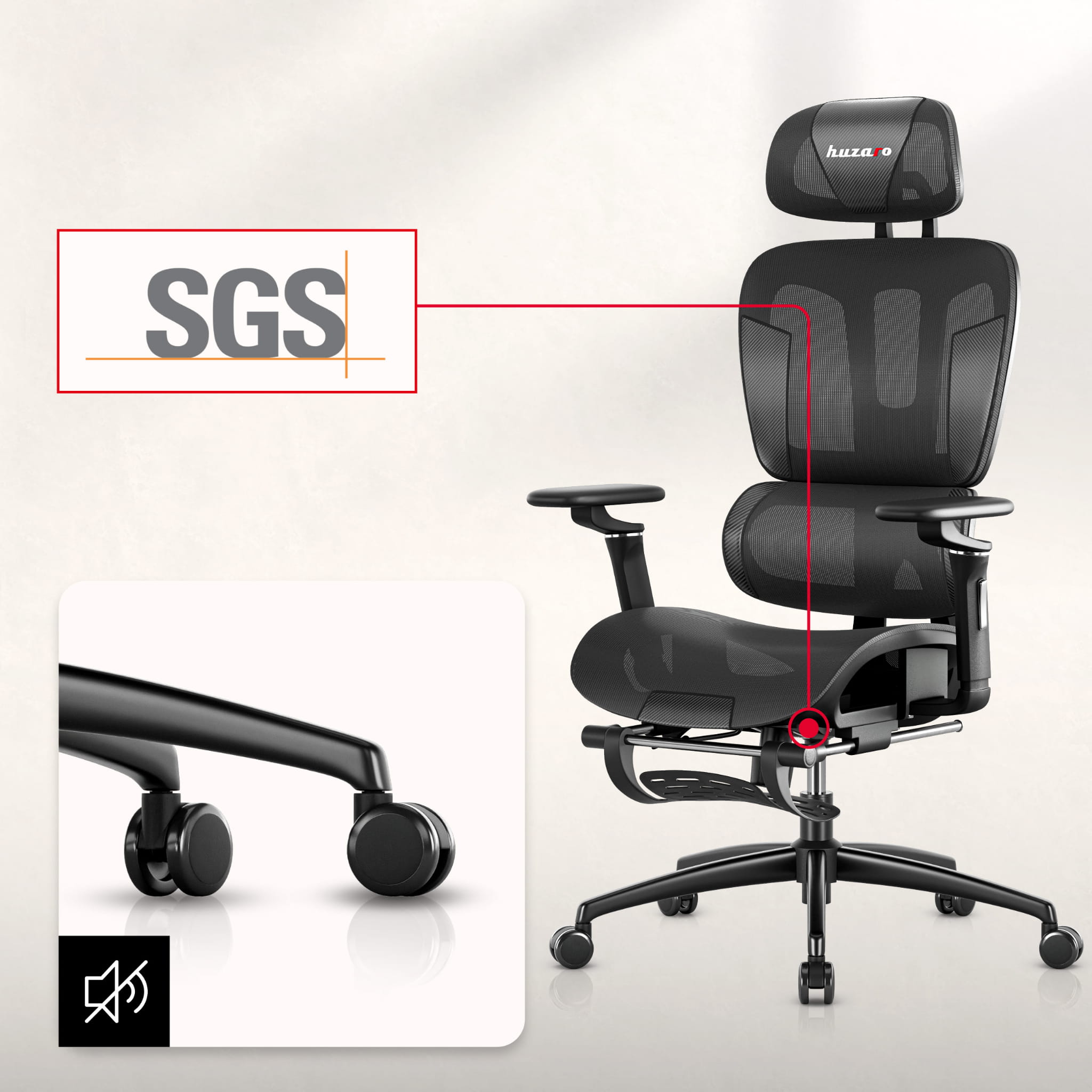Sillón gaming Huzaro Combat 7.9