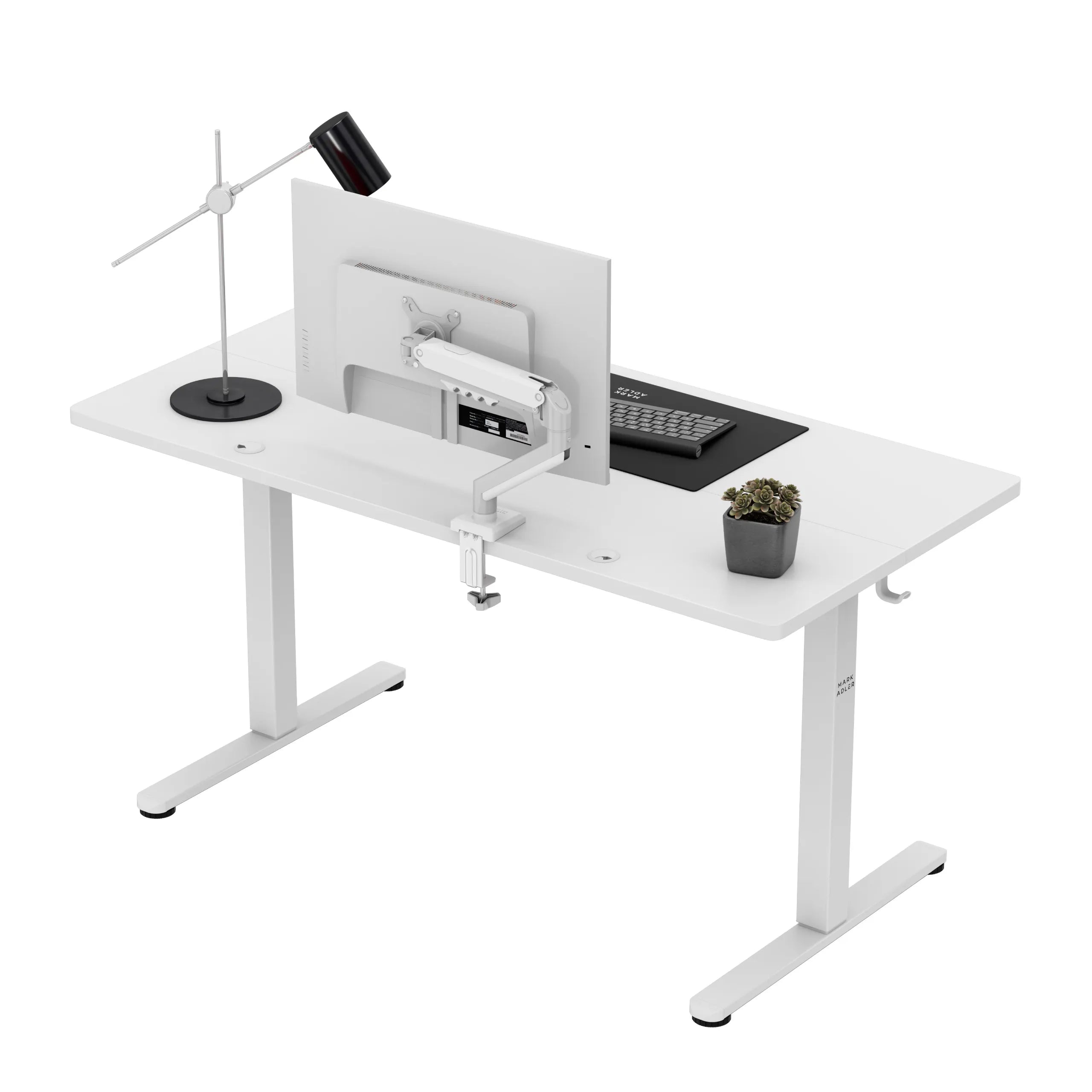 Escritorio eléctrico Mark Adler Leader 7.3 White de 140 cm