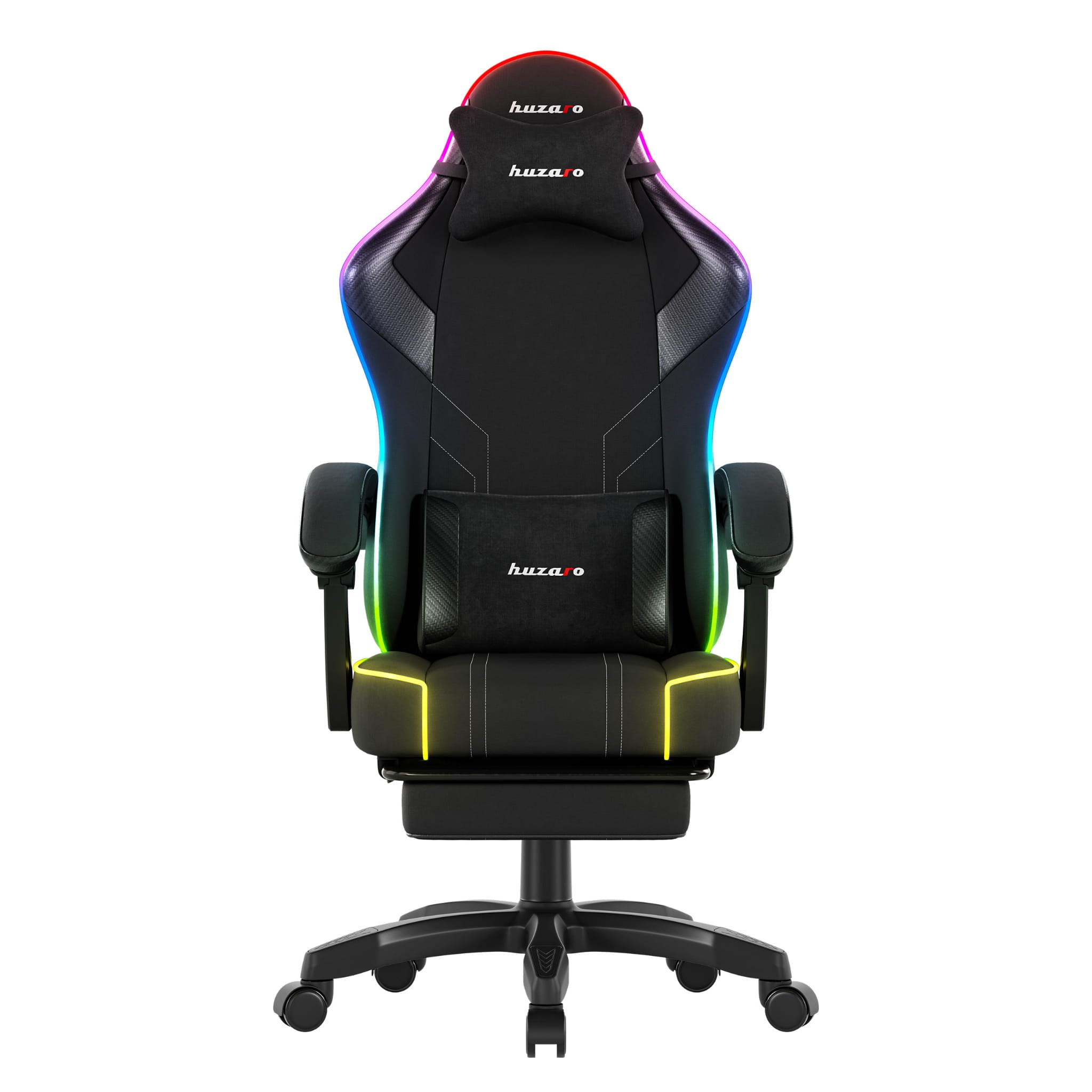 Sillón gaming Huzaro Force 3.7 RGB Negro