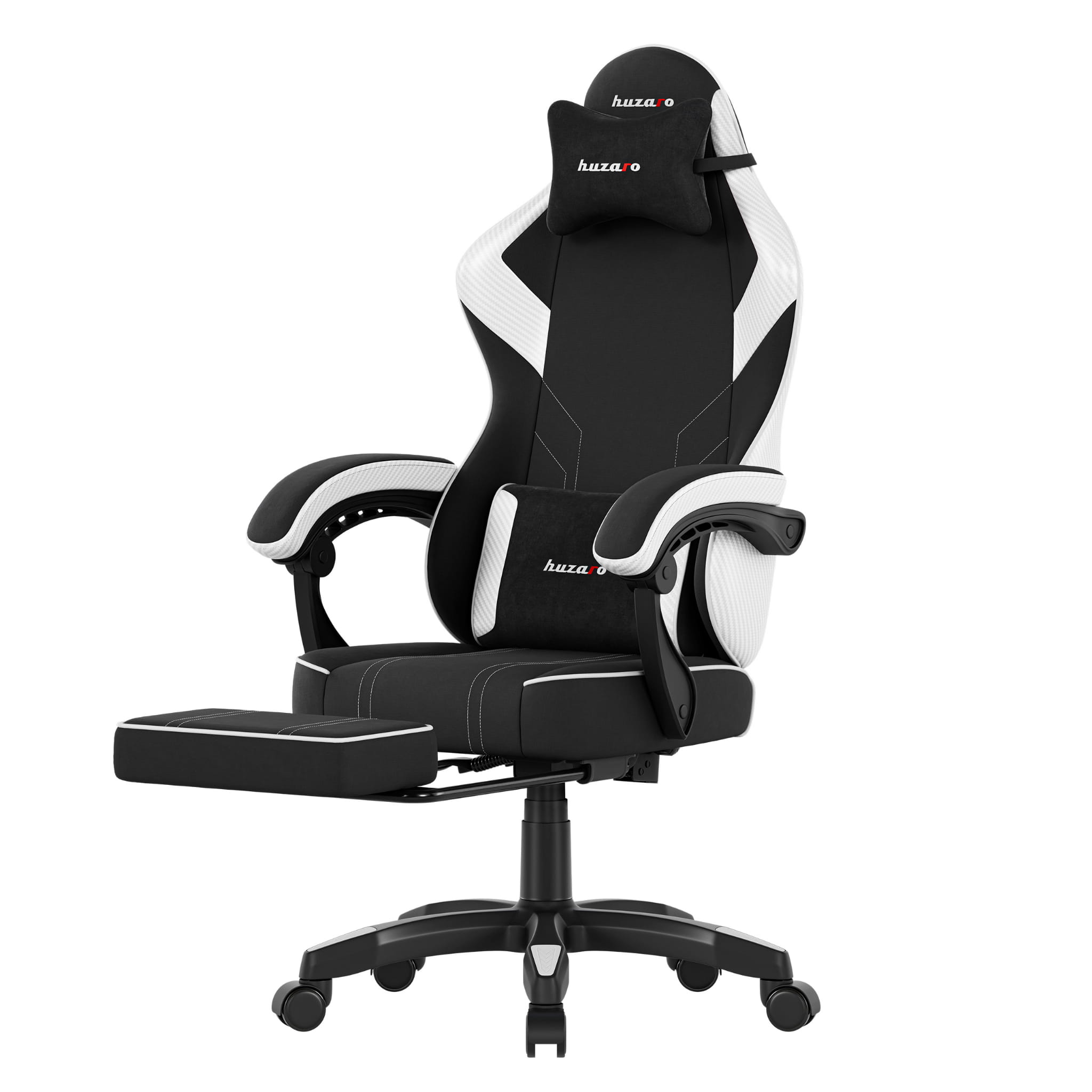 Sillón gaming Huzaro Force 3.7 White Carbon