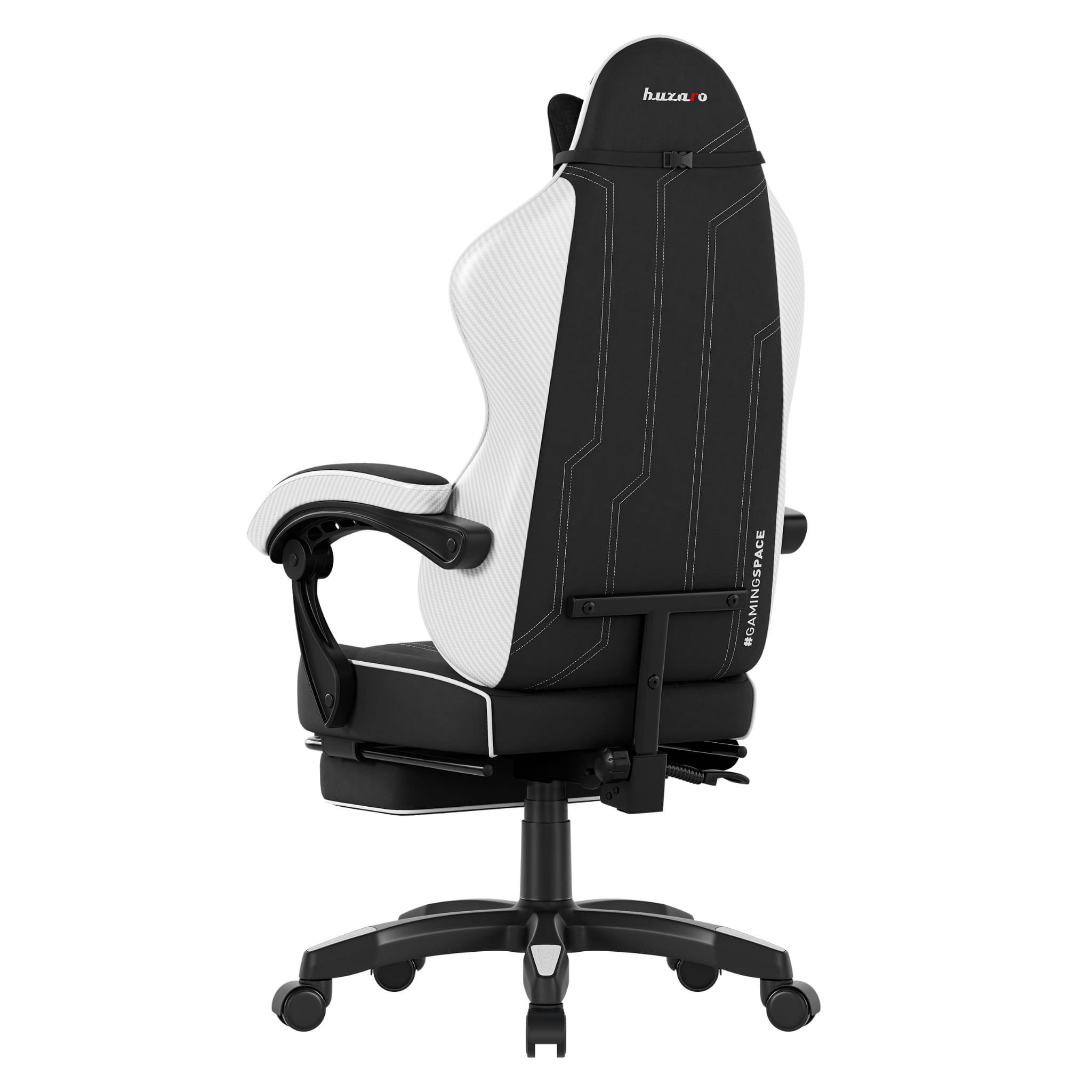 Sillón gaming Huzaro Force 3.7 White Carbon