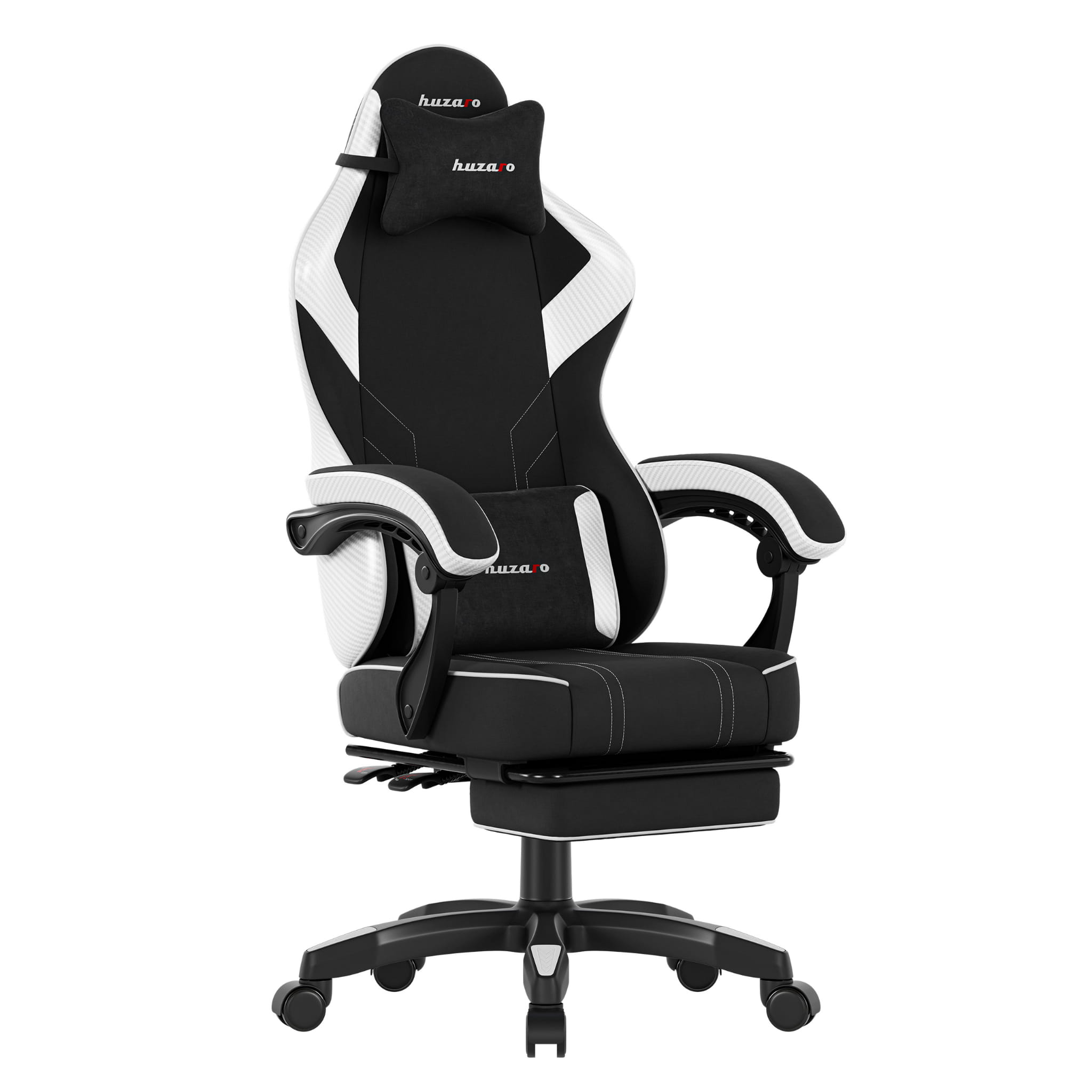 Sillón gaming Huzaro Force 3.7 White Carbon