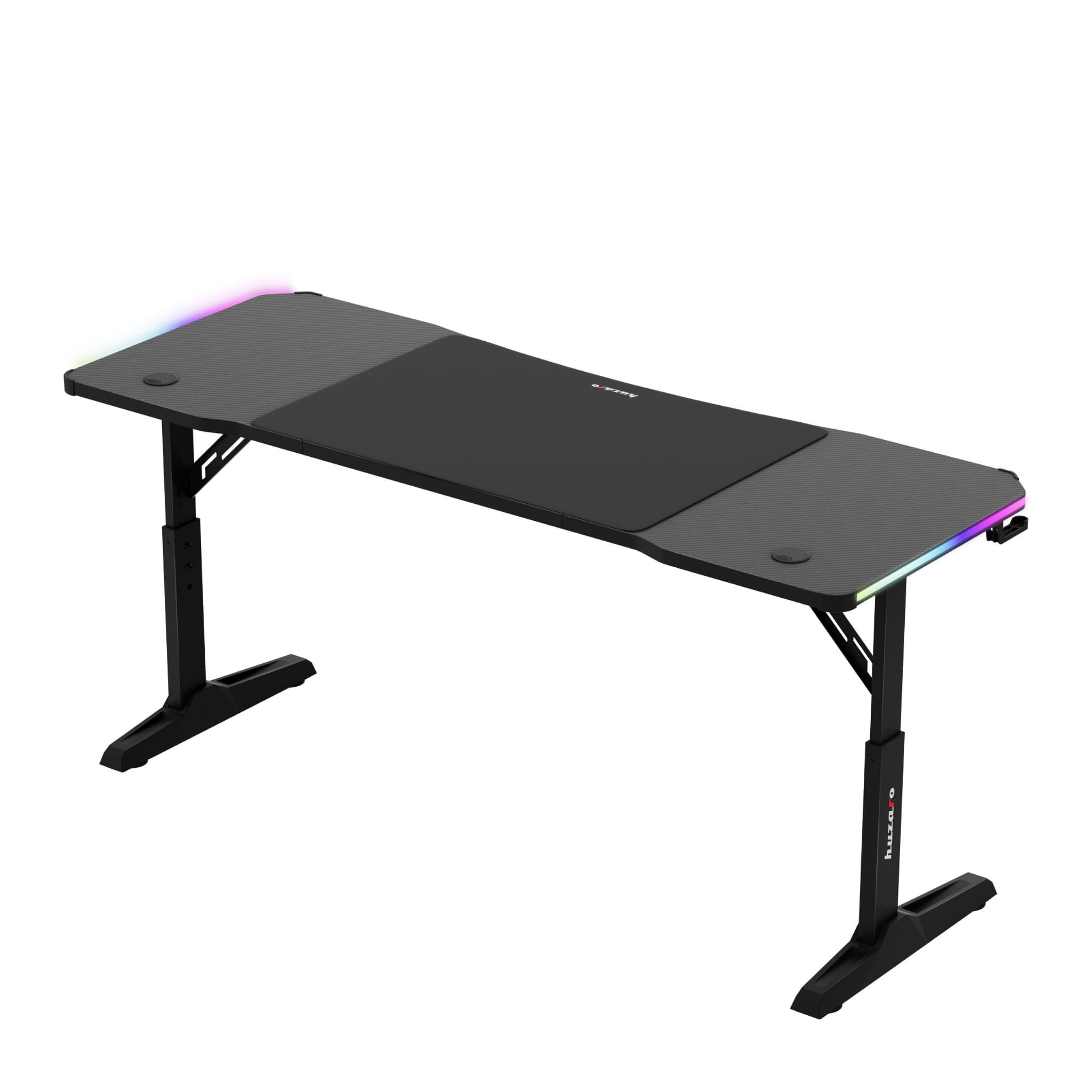 Escritorio para videojuegos Led Huzaro Hero 4.6 RGB Negro 160 cm