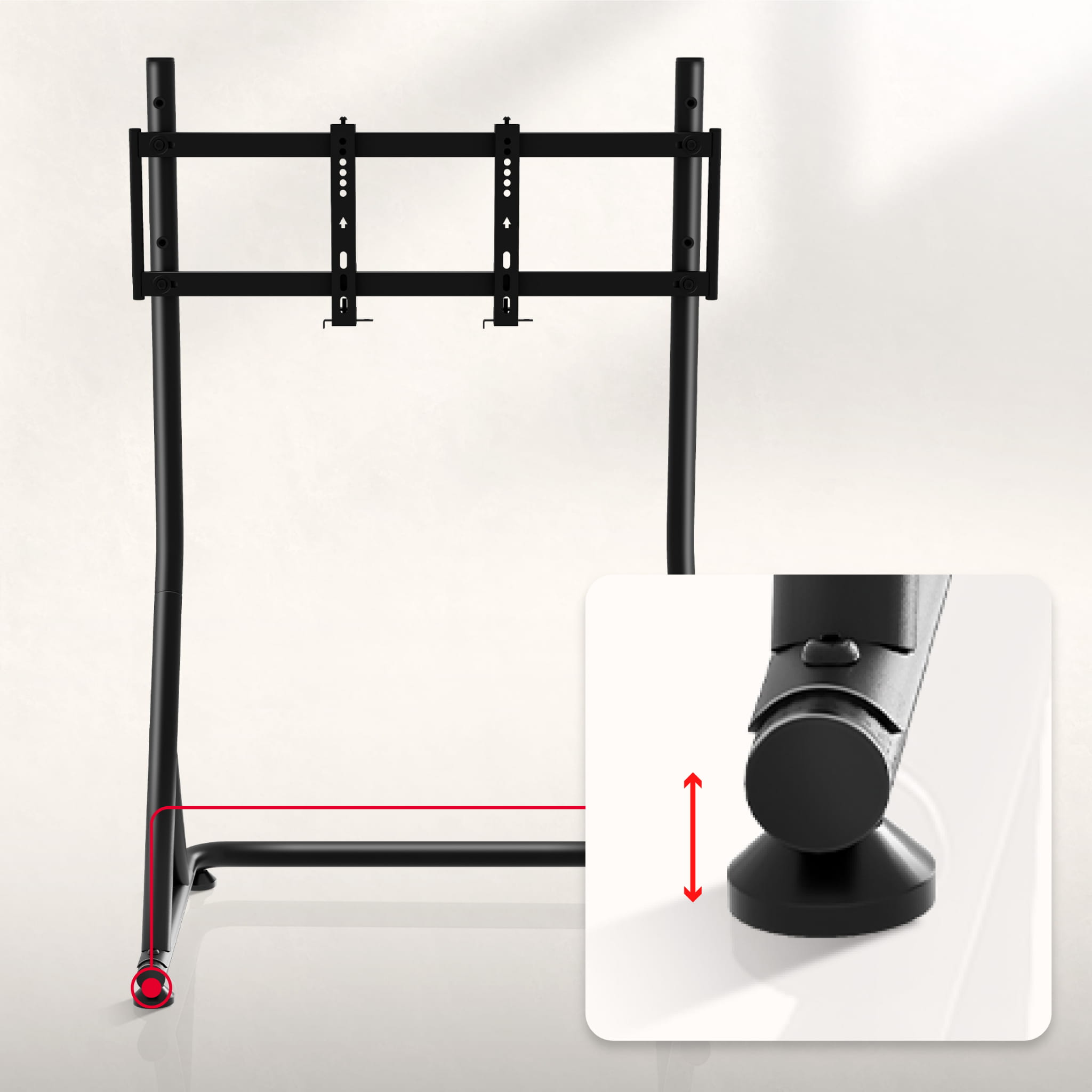 Soporte para televisor Huzaro Speed 9.1 para sim racing