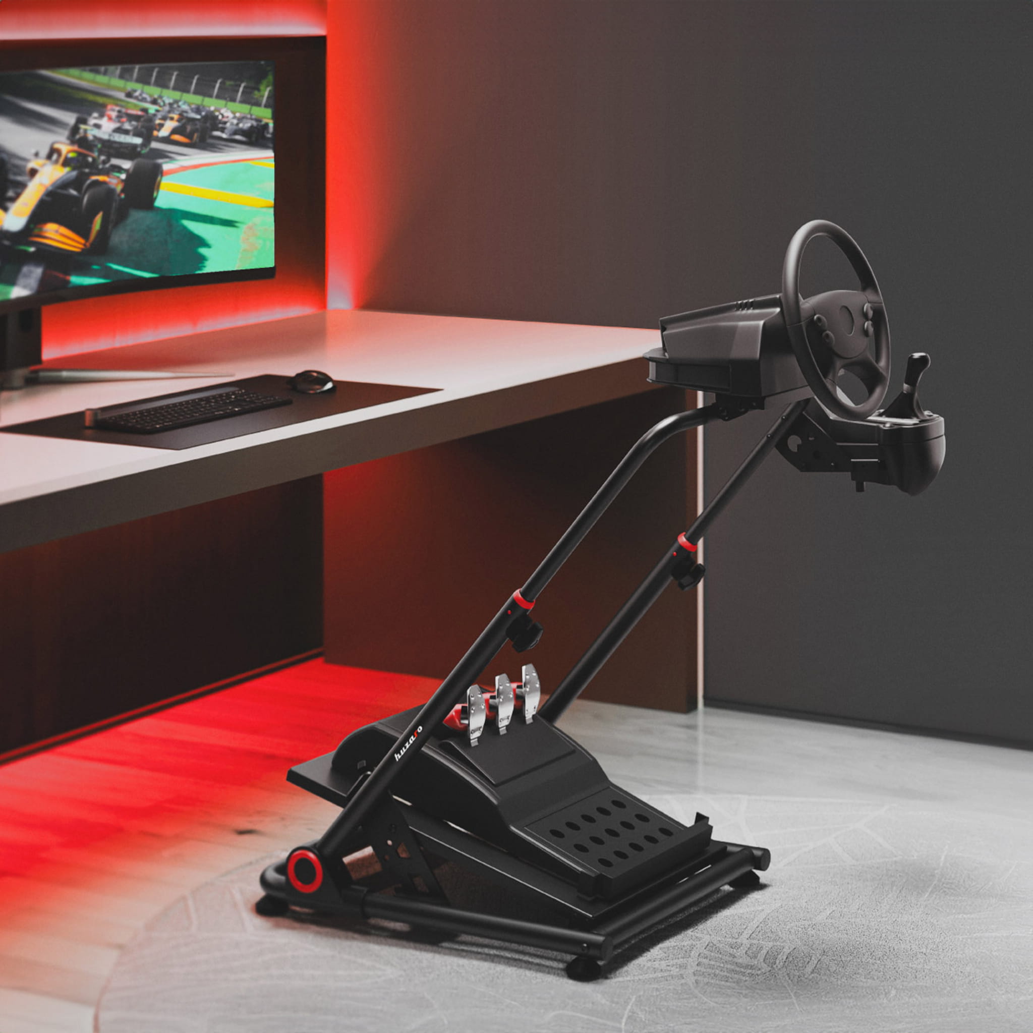 Soporte para volante HUZARO SPEED 3.0 para sim racing