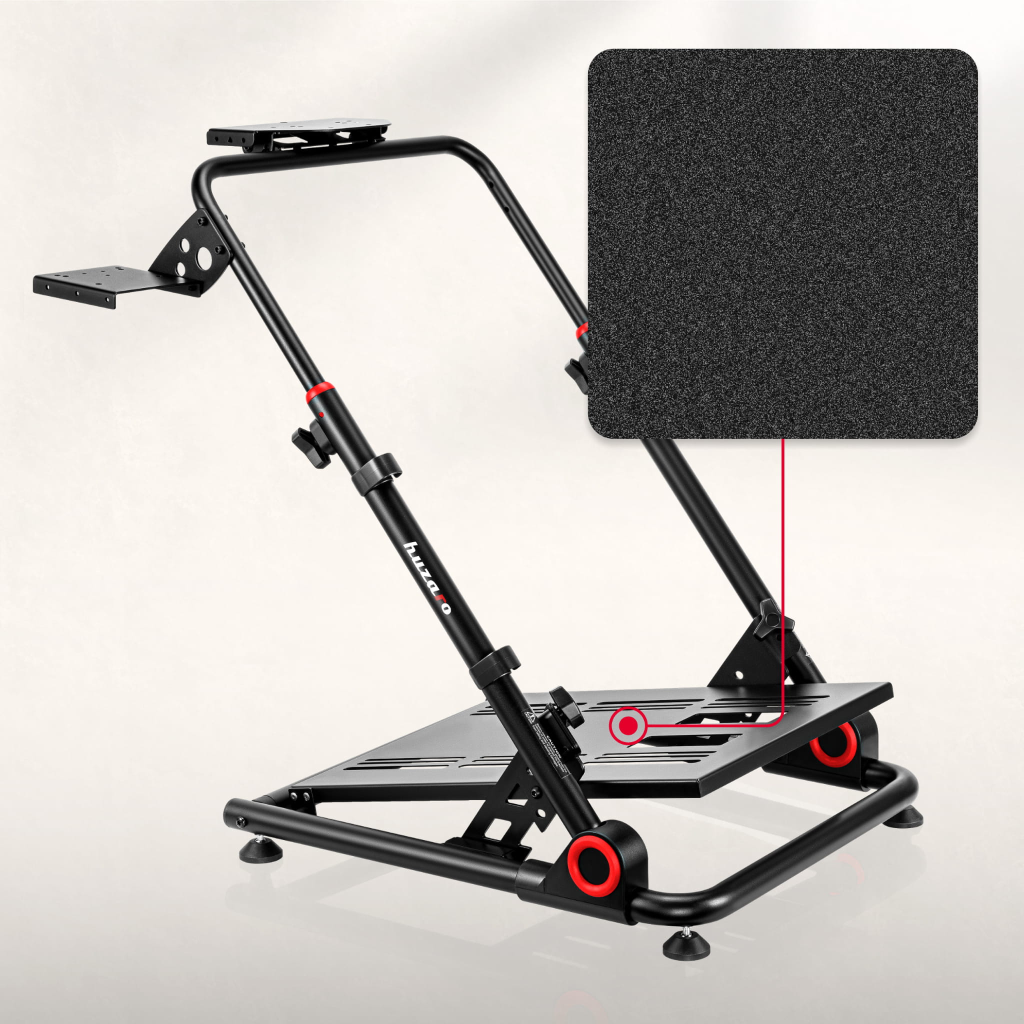 Soporte para volante HUZARO SPEED 3.0 para sim racing