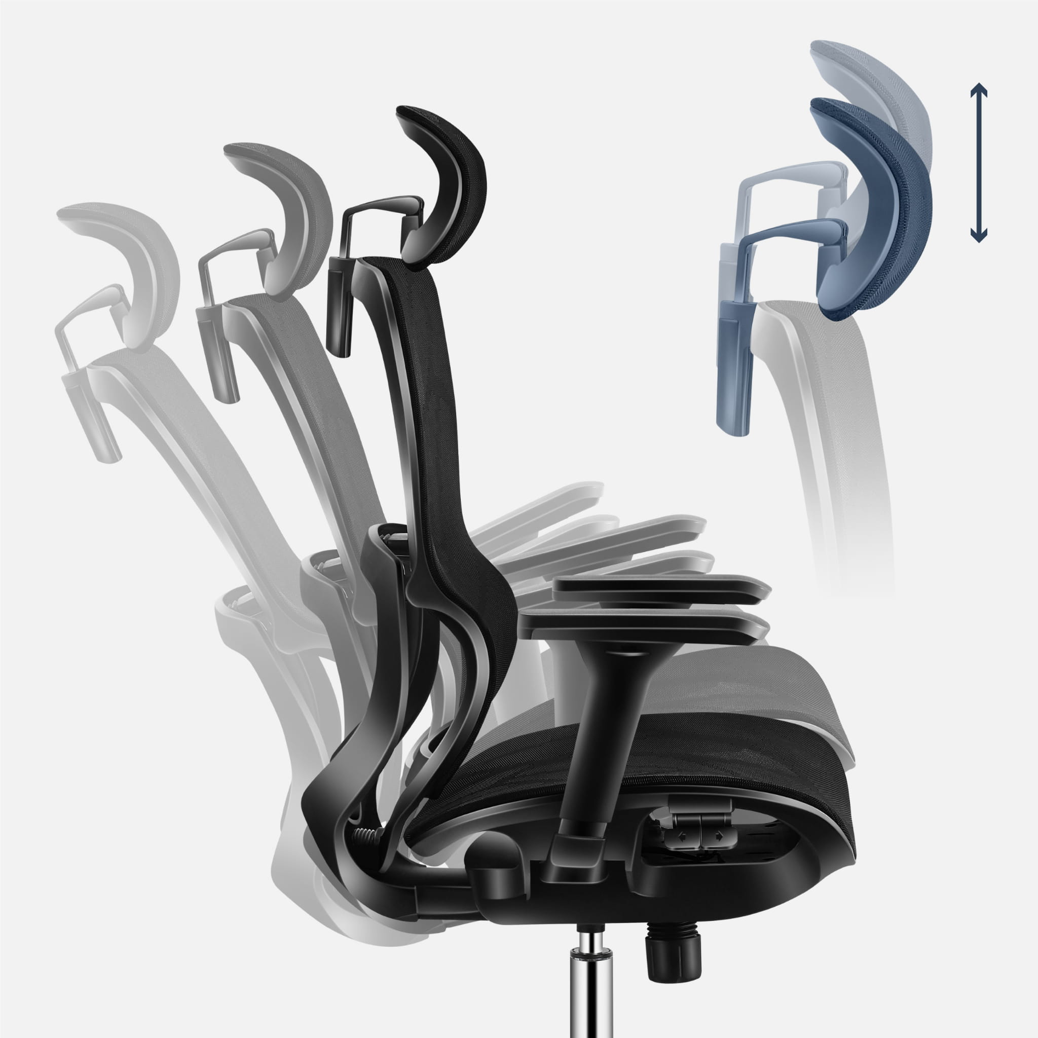 Sillón de oficina MARK ADLER EXPERT 6.2 Negro
