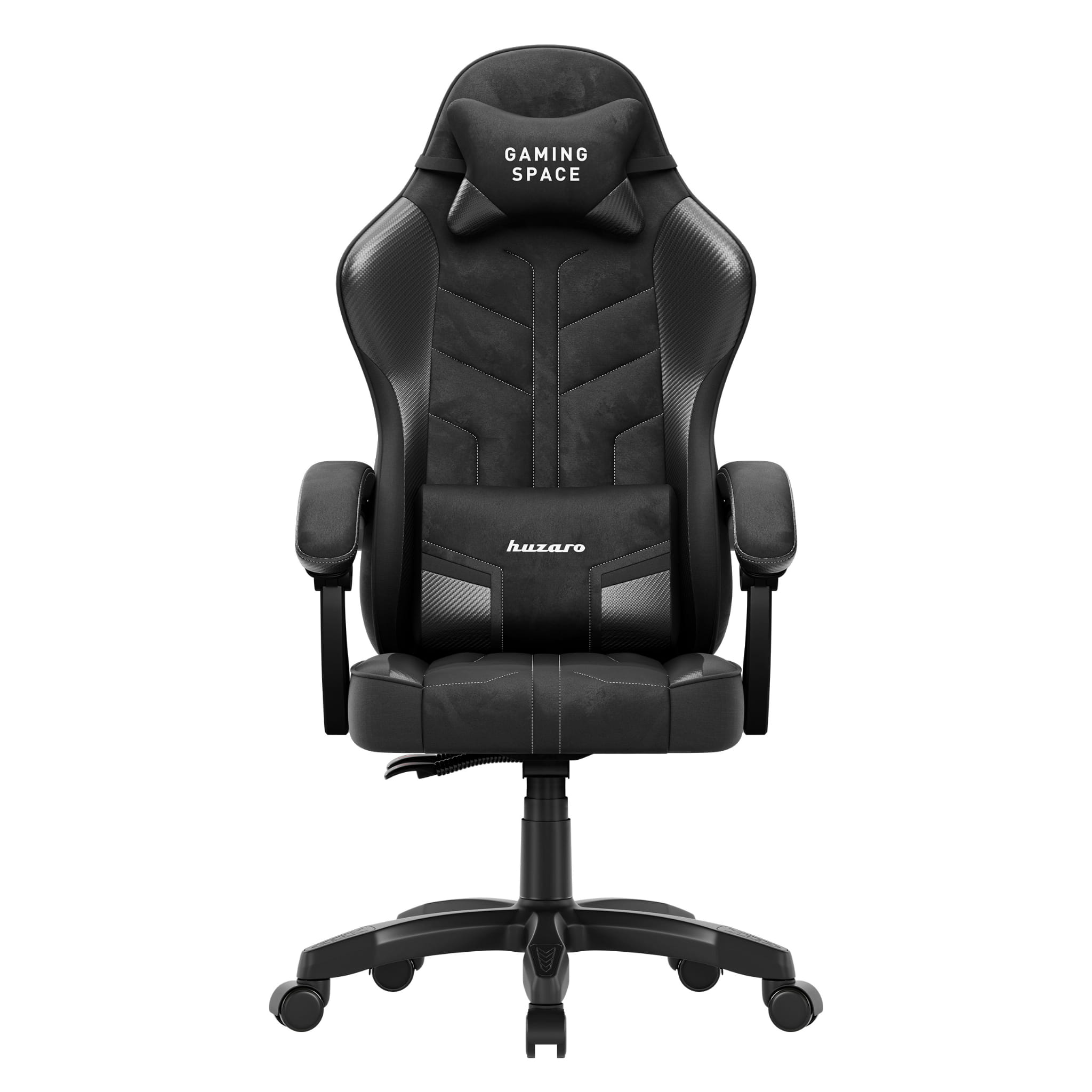 Sillón gaming de terciopelo Huzaro Force 2.7 Black Carbon