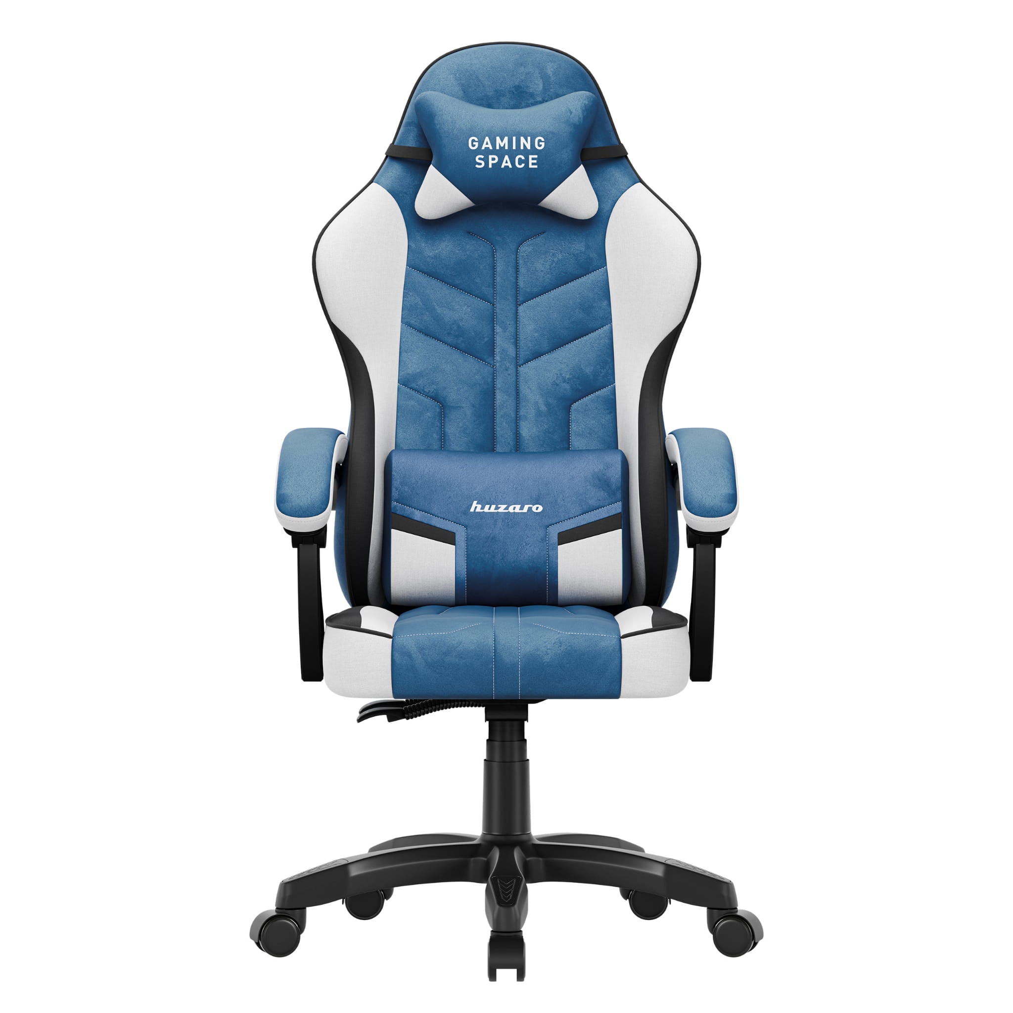 Sillón gaming de terciopelo Huzaro Force 2.7 Blue