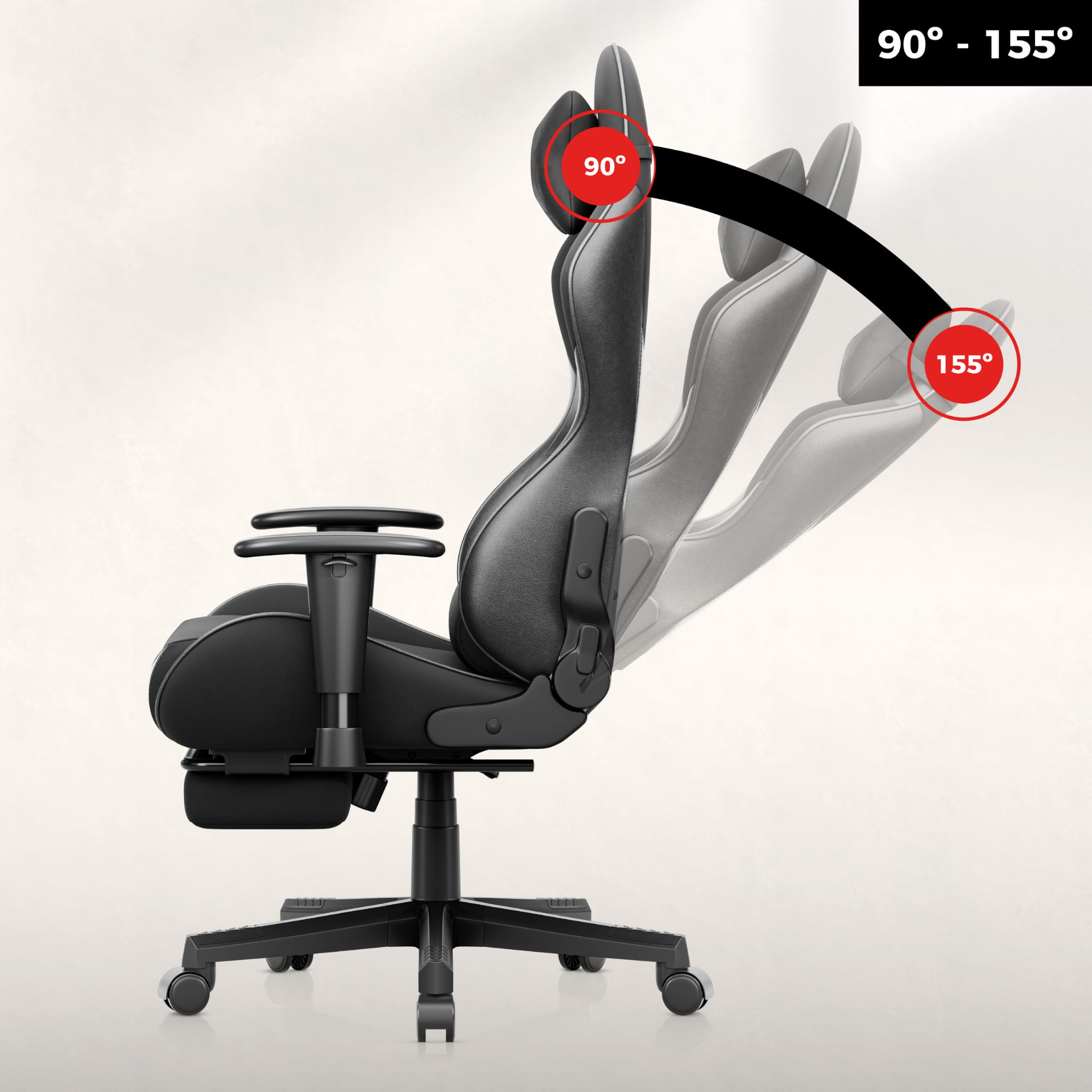 Sillón gaming Huzaro Force 5.7 Black
