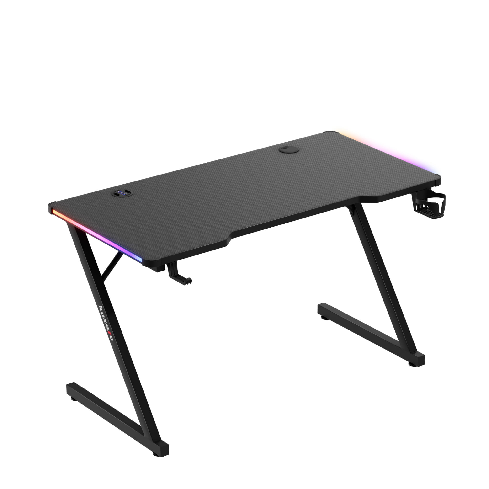 Escritorio para videojuegos Huzaro Hero 2.5 RGB LED de 120 cm
