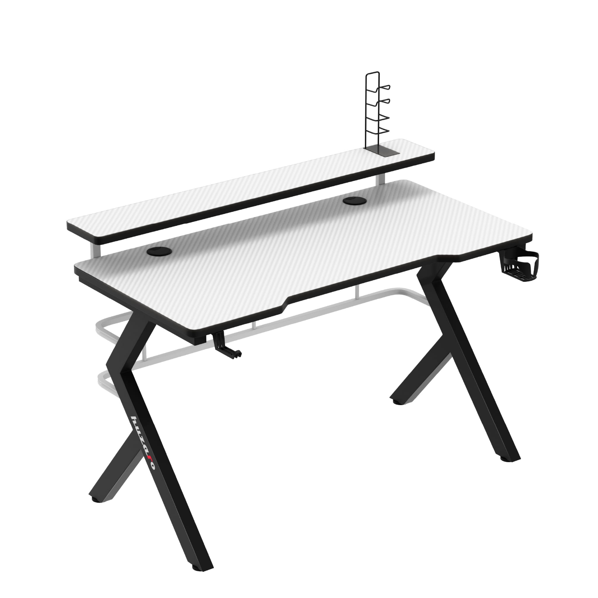 Escritorio para videojuegos Huzaro Hero 5.0 Blanco 120 cm