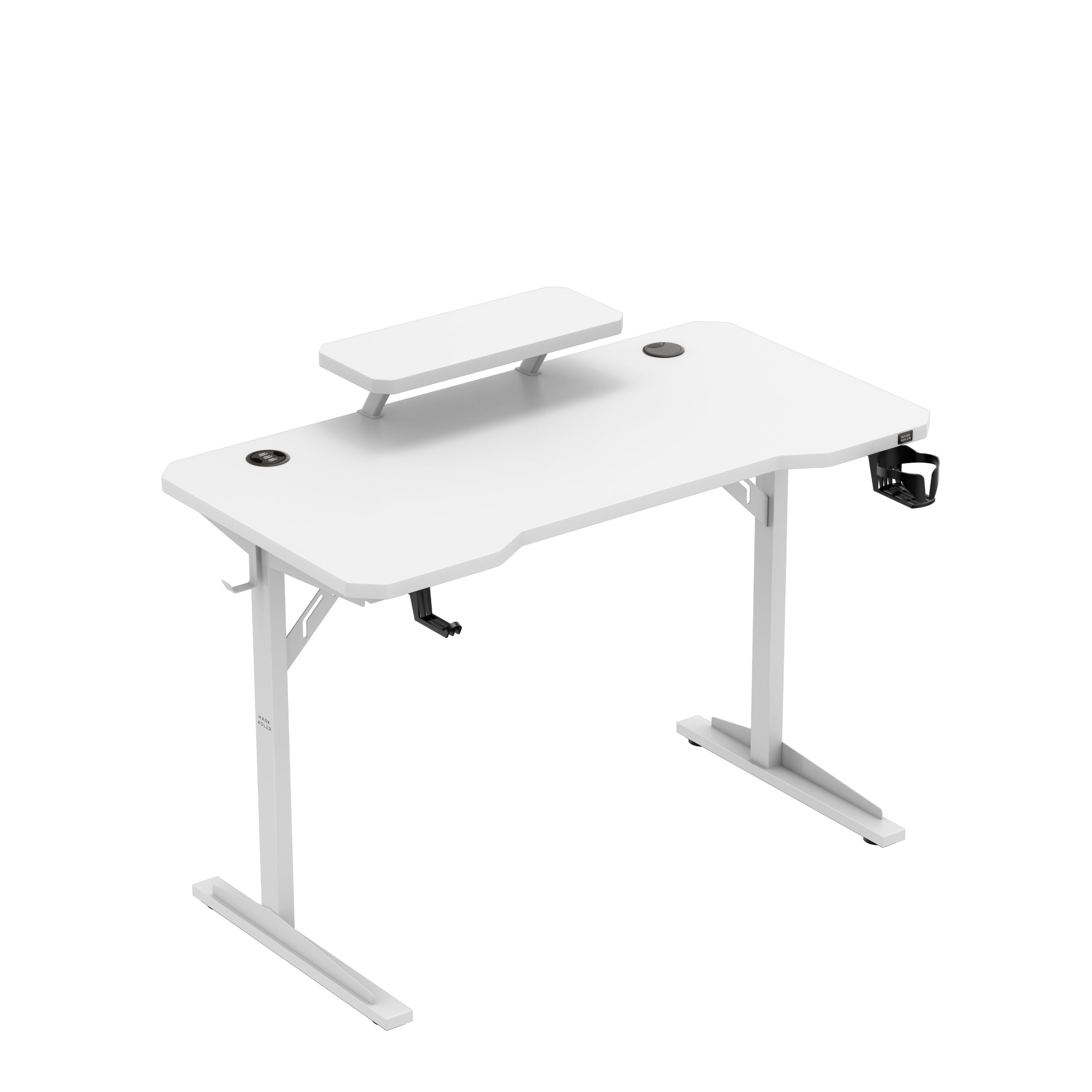 Escritorio para ordenador con estante Mark Adler Leader 5.1 Blanco 115 cm