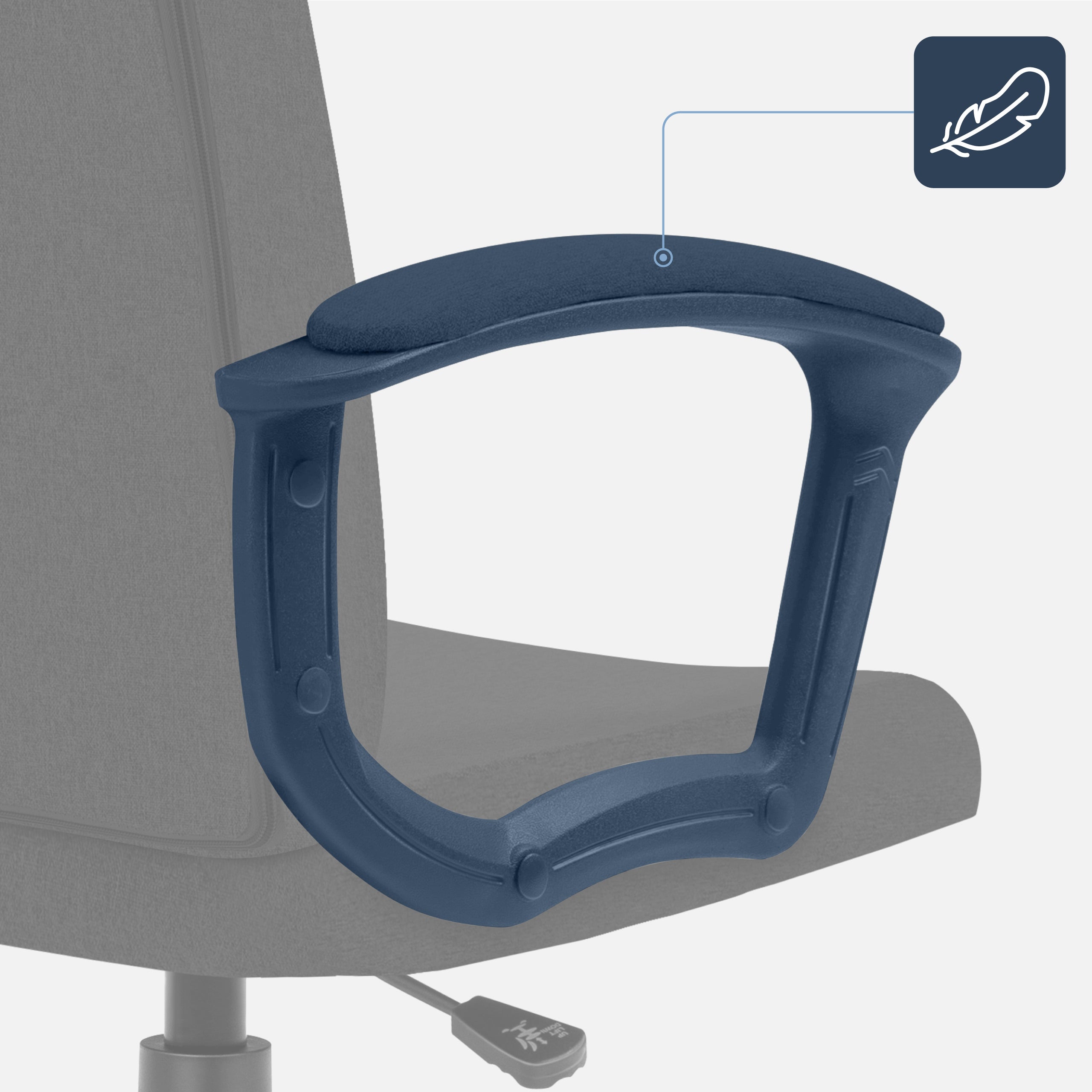 Sillón de oficina Mark Adler Boss 2.5 Negro