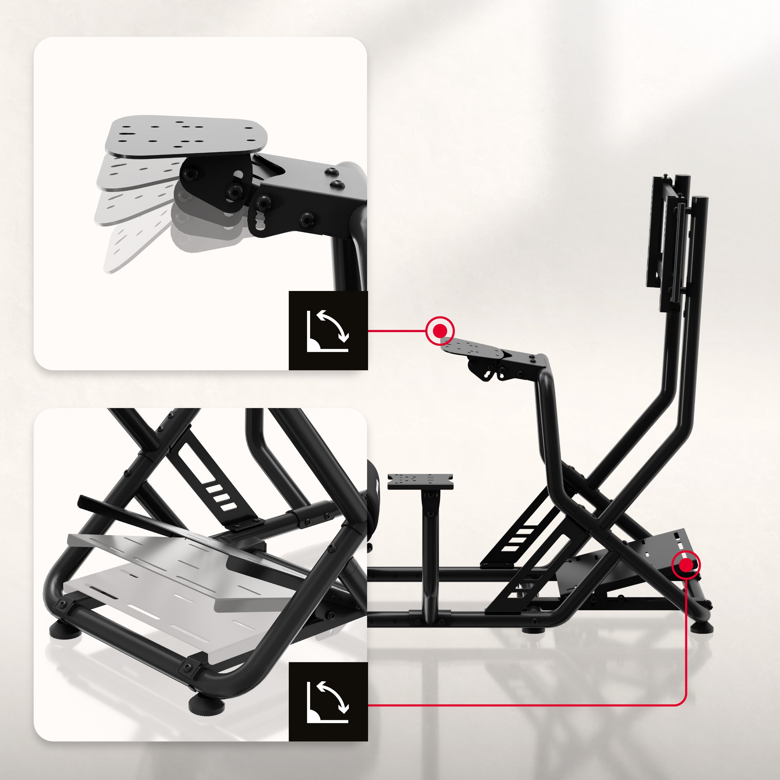 Cabina de carreras Huzaro Speed 6.0 para sim racing