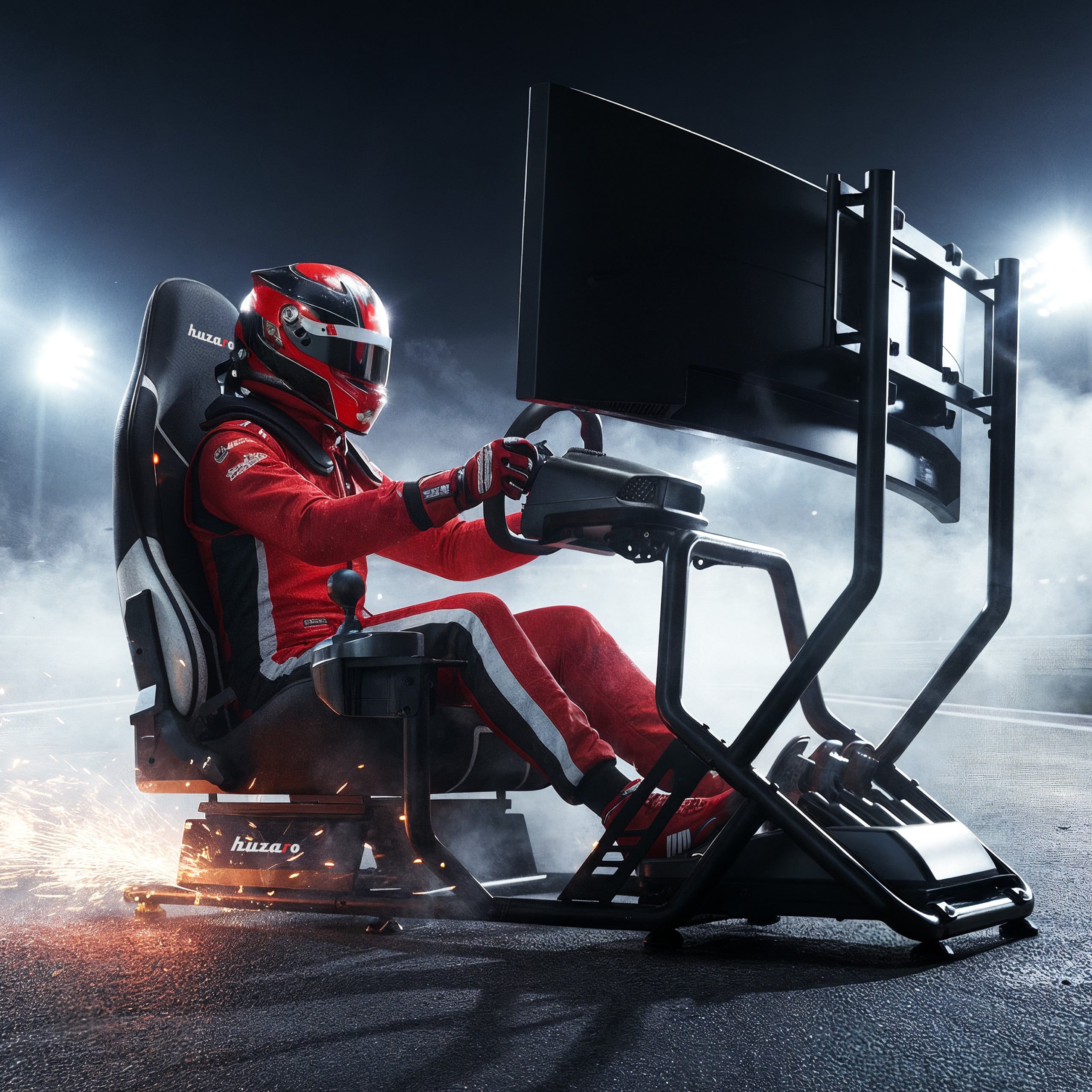 Cabina de carreras Huzaro Speed 6.0 para sim racing