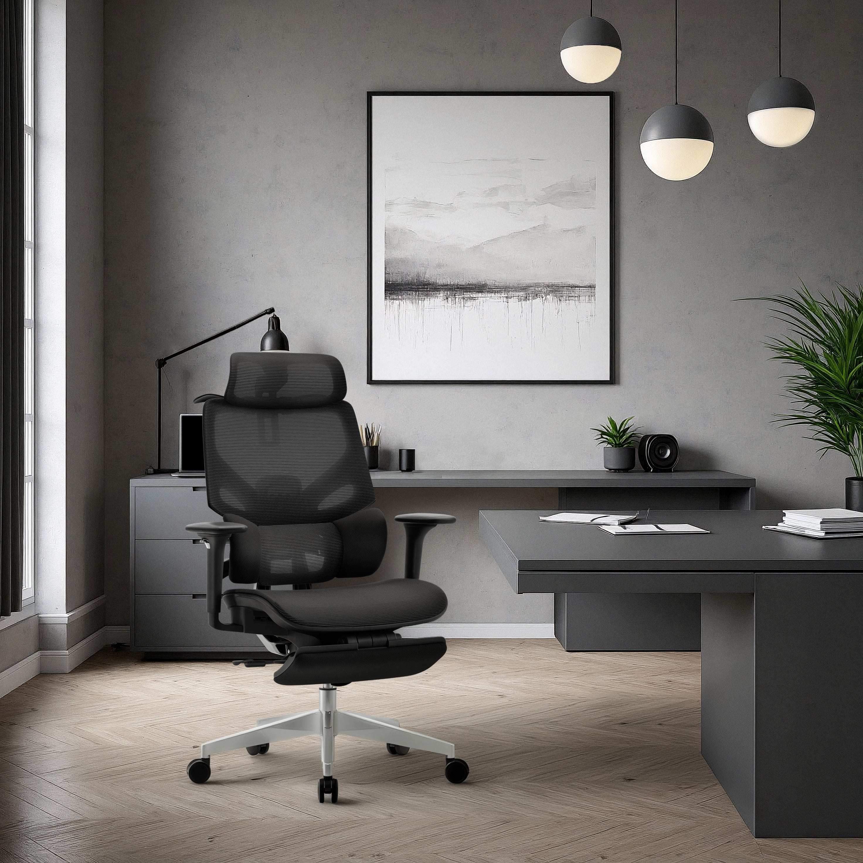 Sillón ergonómico Mark Adler Expert 8.7 Black Mesh