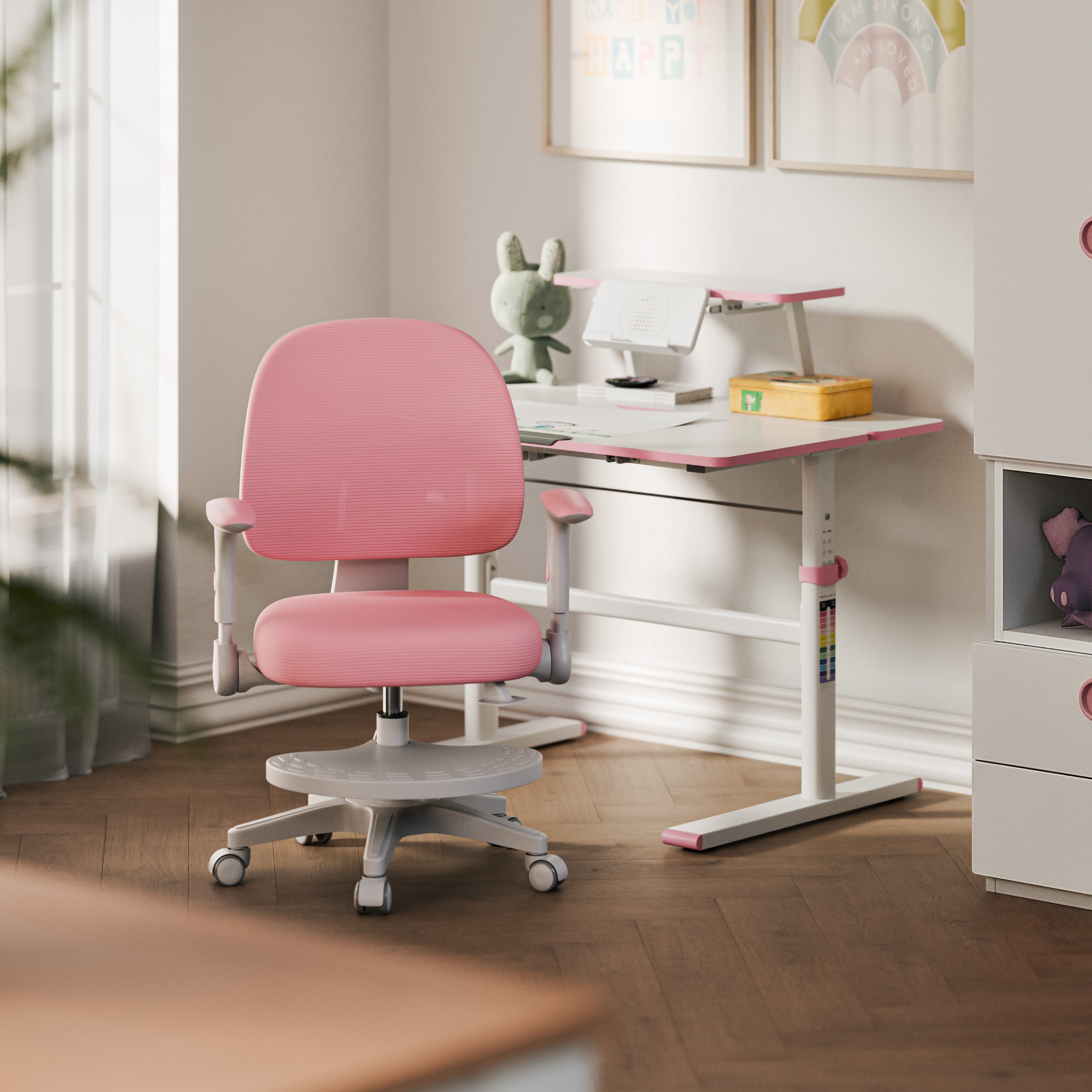 Sillón giratorio Mark Adler JUNIOR 5.0 Rosa